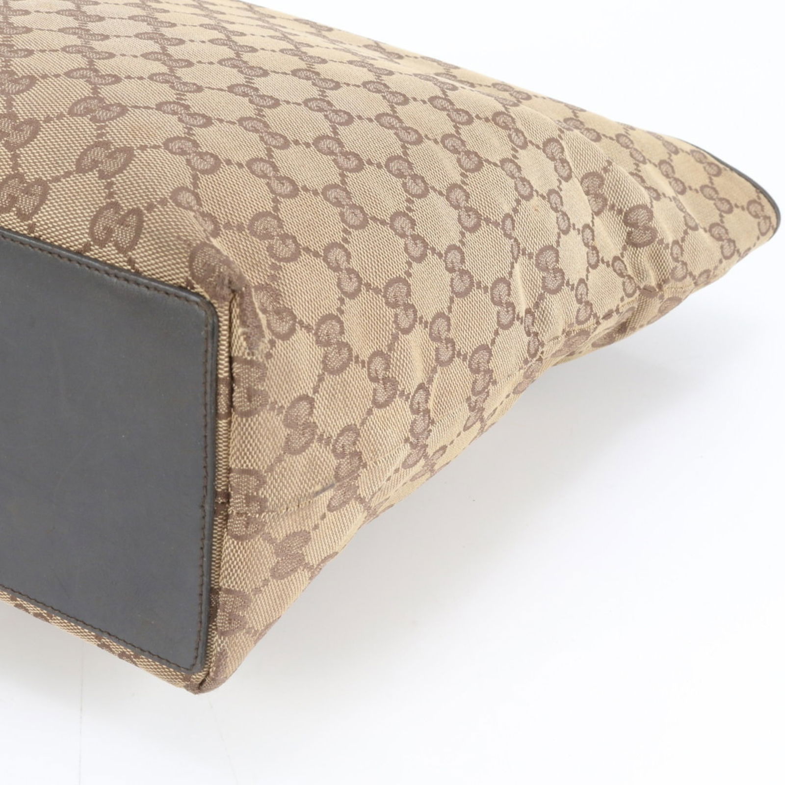 Canvas - Gucci Tote Bag Leather - 4