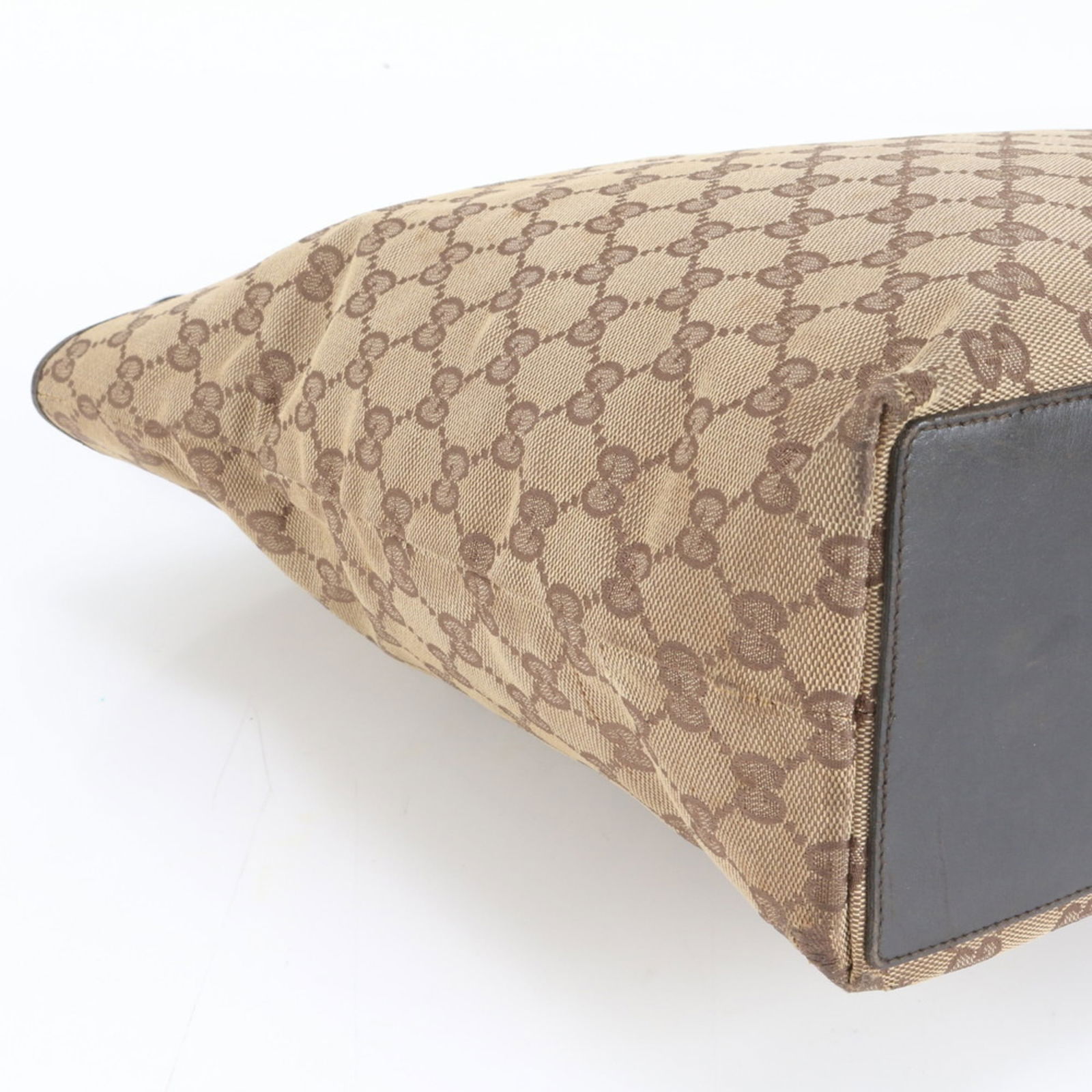 Canvas - Gucci Tote Bag Leather - 6