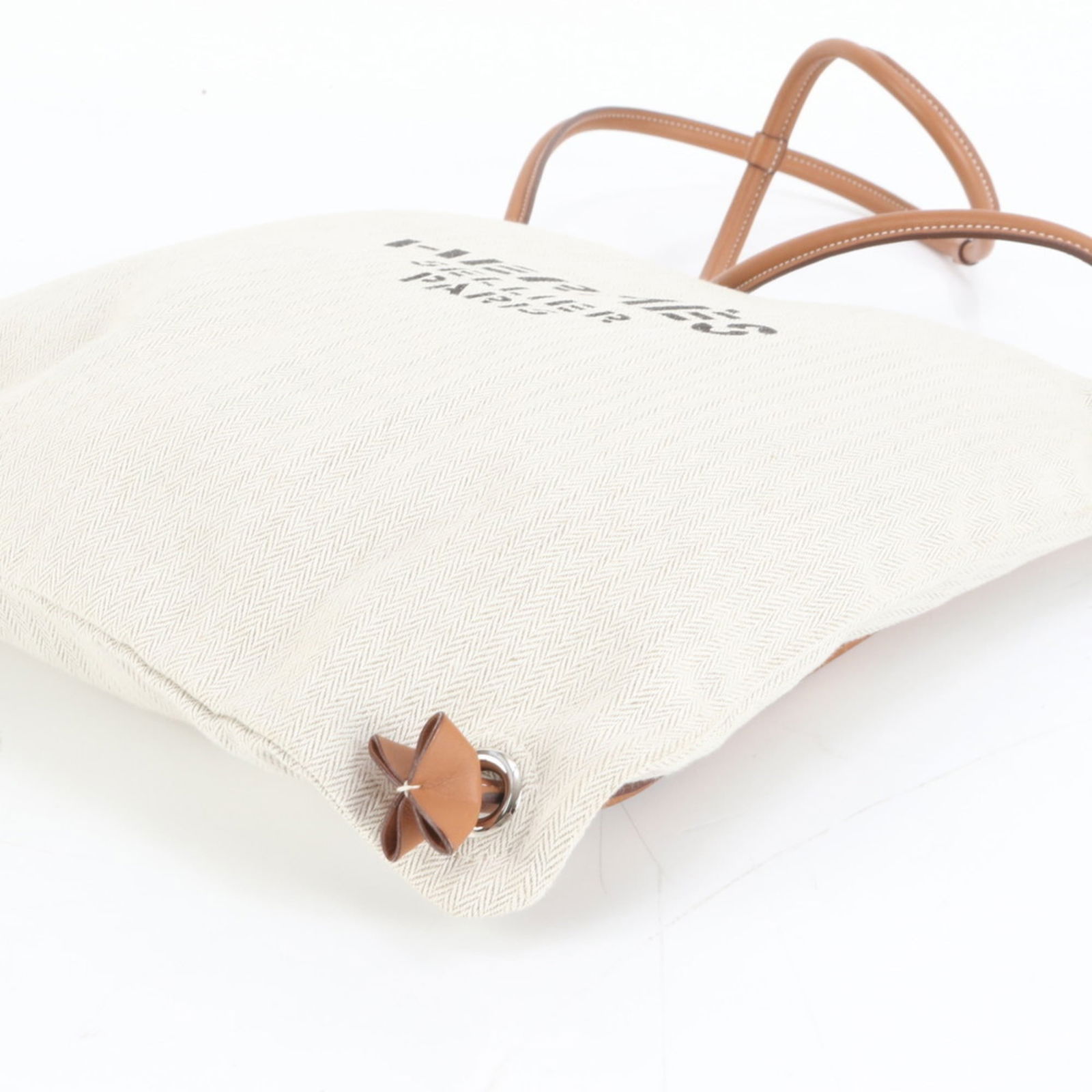 Canvas - Hermes Backpack Leather - 6