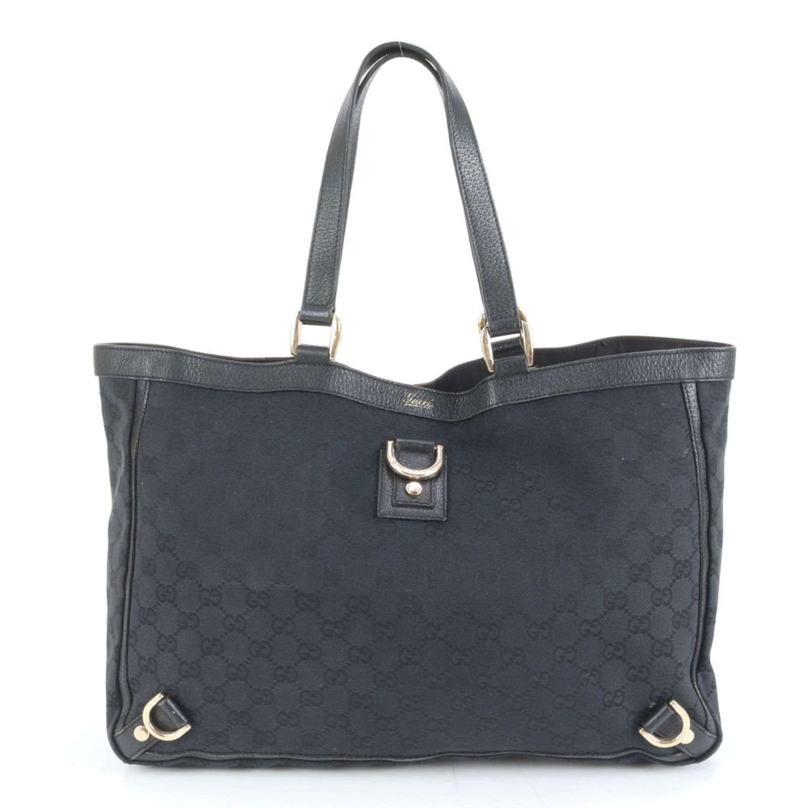 Canvas - Gucci Tote Bag Leather (1 of 9)