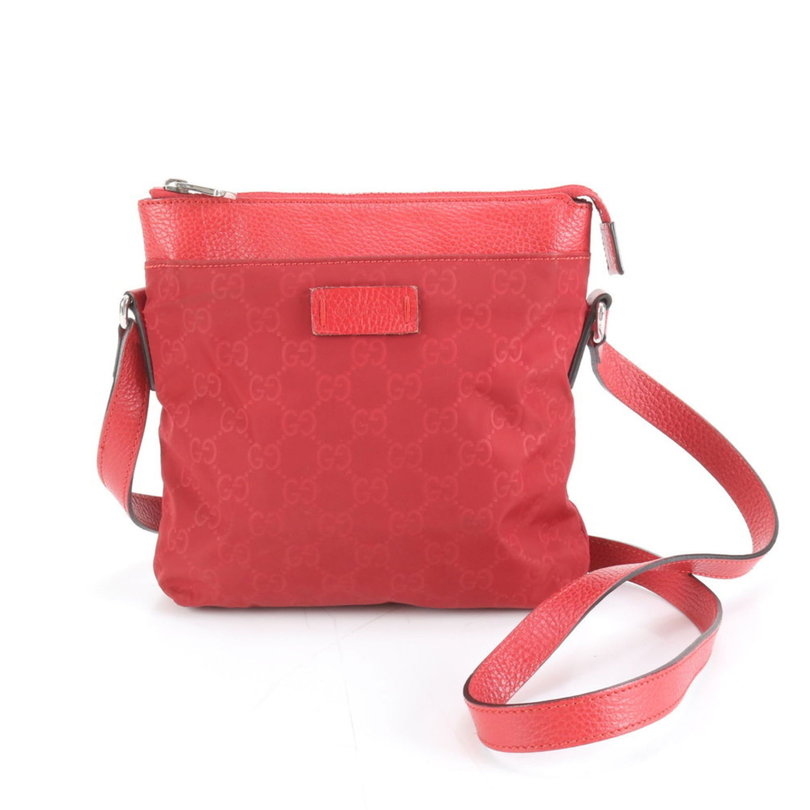 Leather - Gucci Shoulder Bag Nylon: Leather - Gucci Shoulder Bag Nylon This listing features Leather - Gucci Shoulder Bag Nylon. Item specifics are provided below. Item Specifics: Brand: Gucci Type: Shoulder Bag Material: Nylon , Leathe