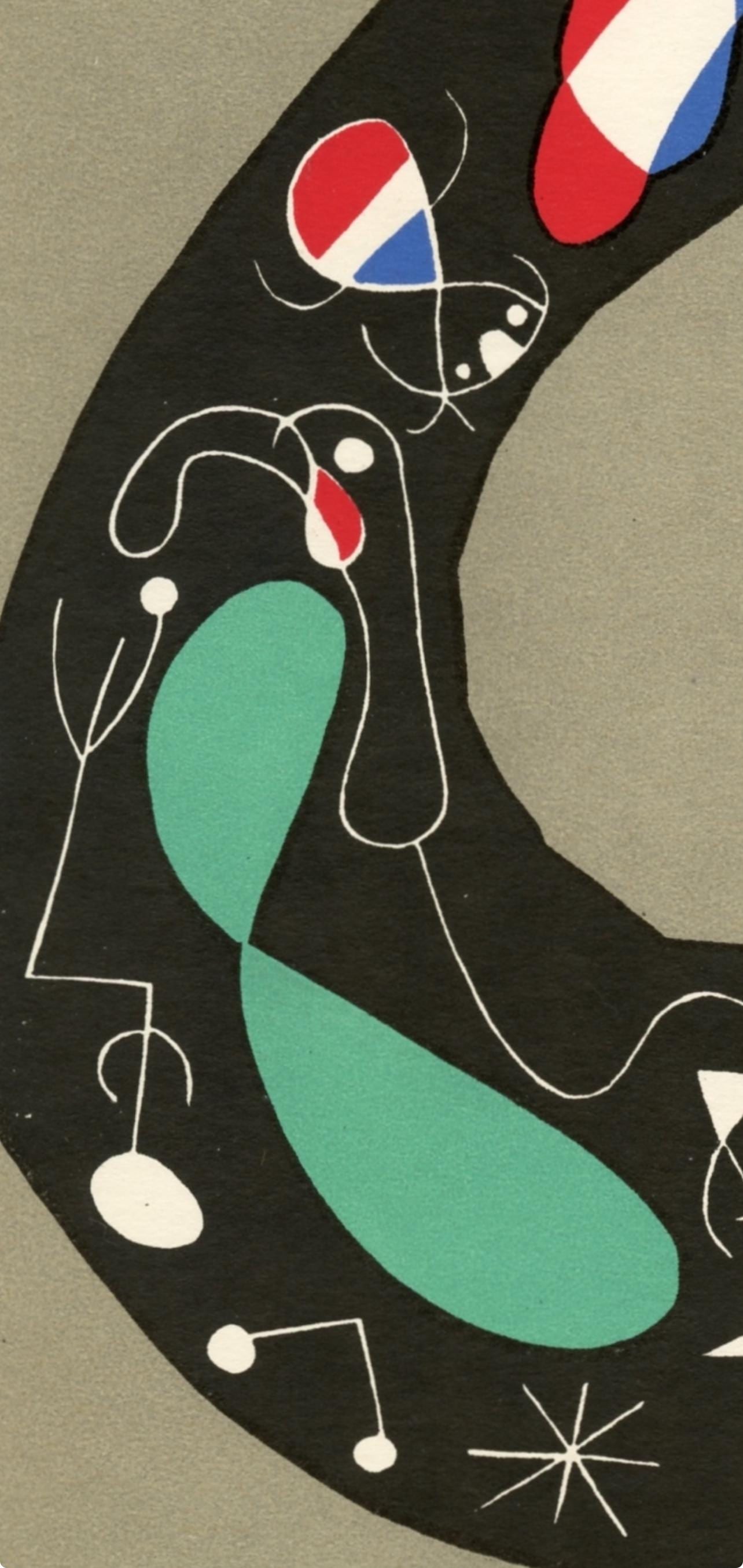 Lithograph - Joan Mir - Composition (Cramer 39) - 5