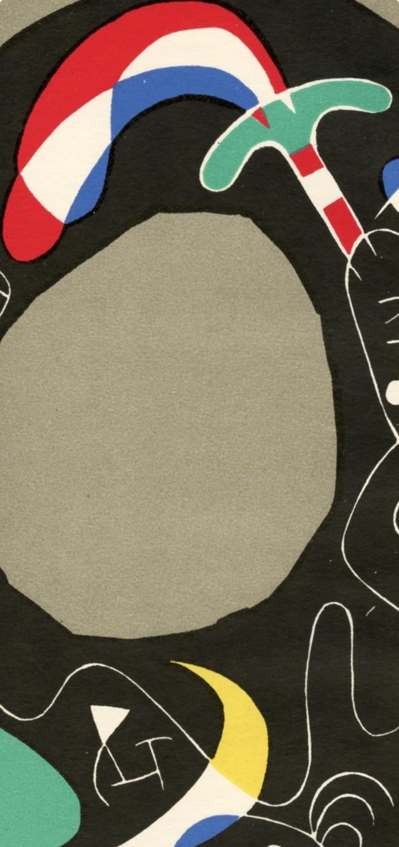 Lithograph - Joan Mir - Composition (Cramer 39) - 6