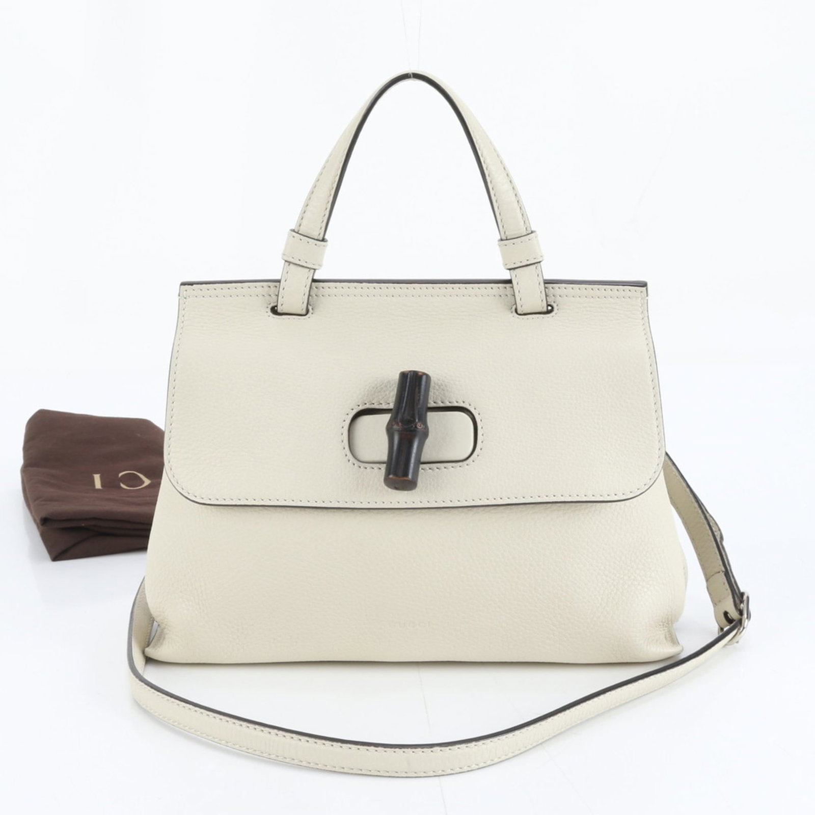 Leather Gucci Shoulder Bag (1 of 8)