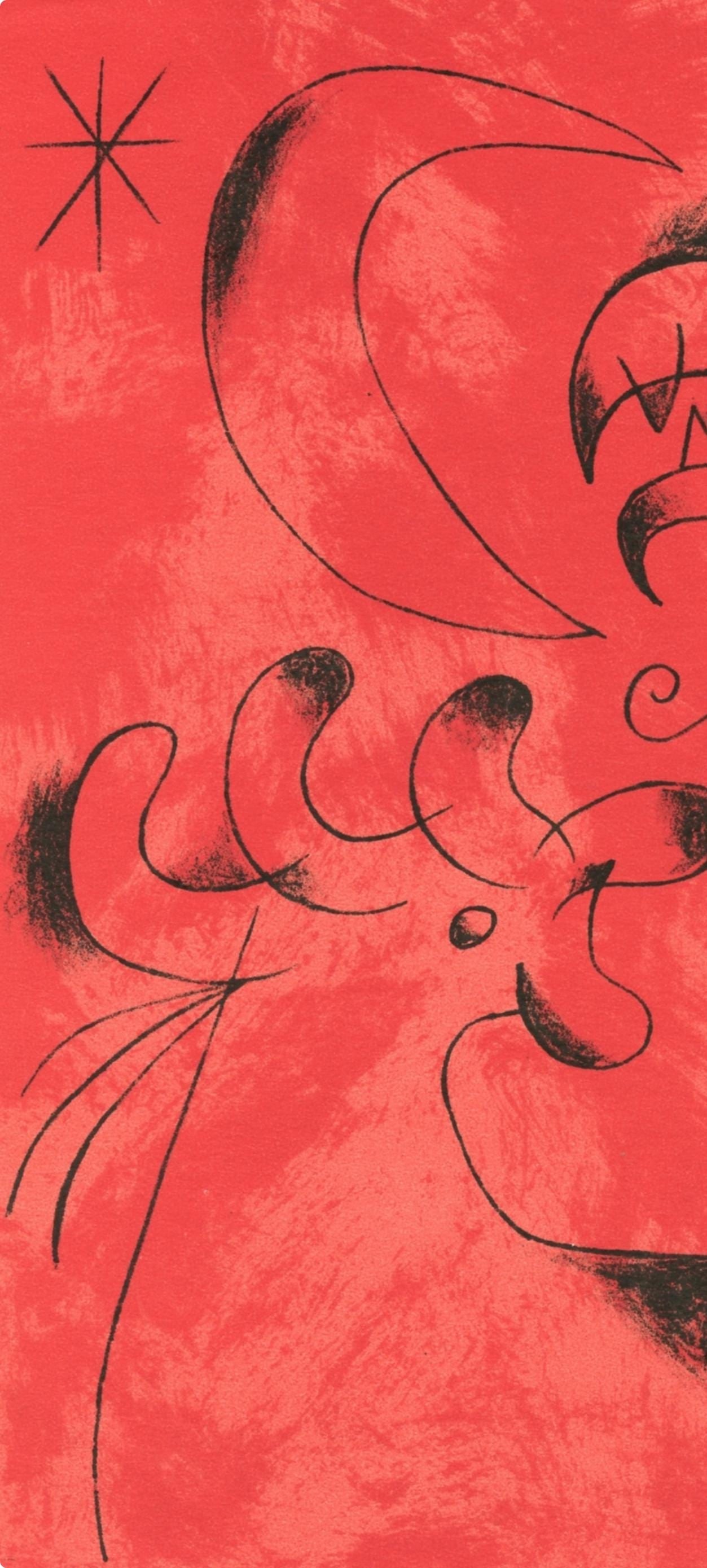 Lithograph - Joan Mir - Composition (Cramer 39) - 3