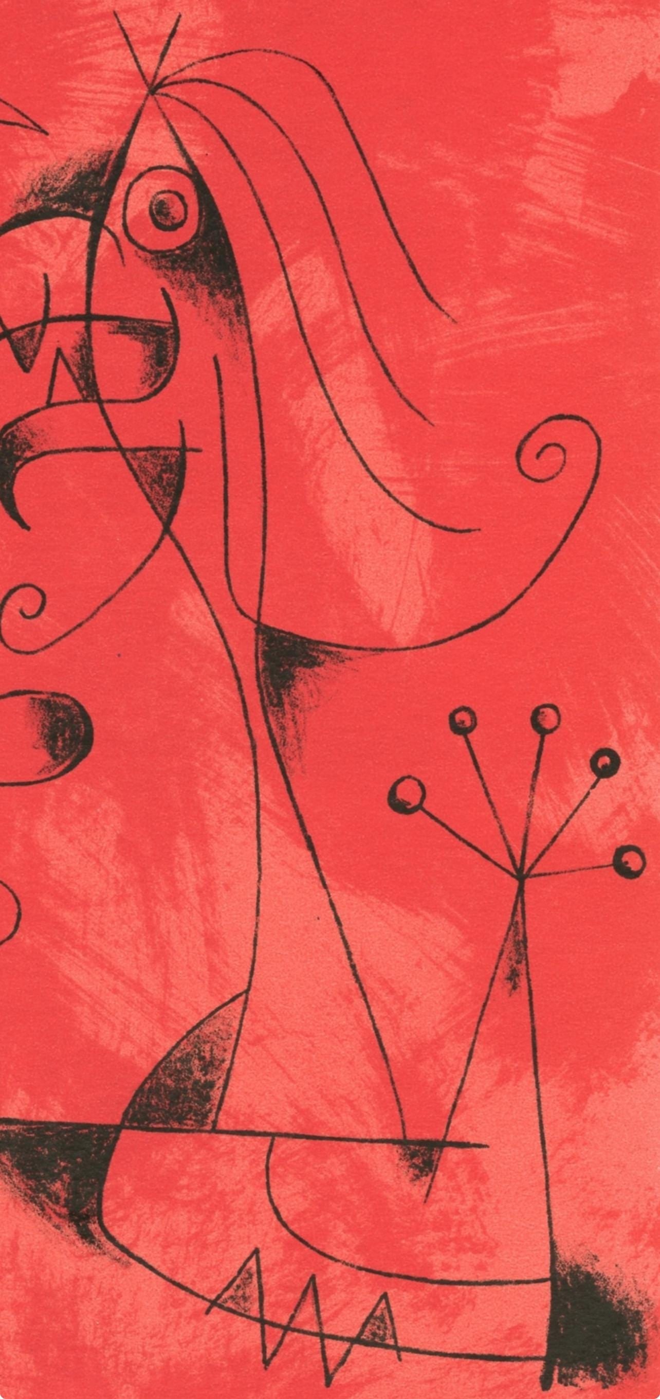 Lithograph - Joan Mir - Composition (Cramer 39) - 4