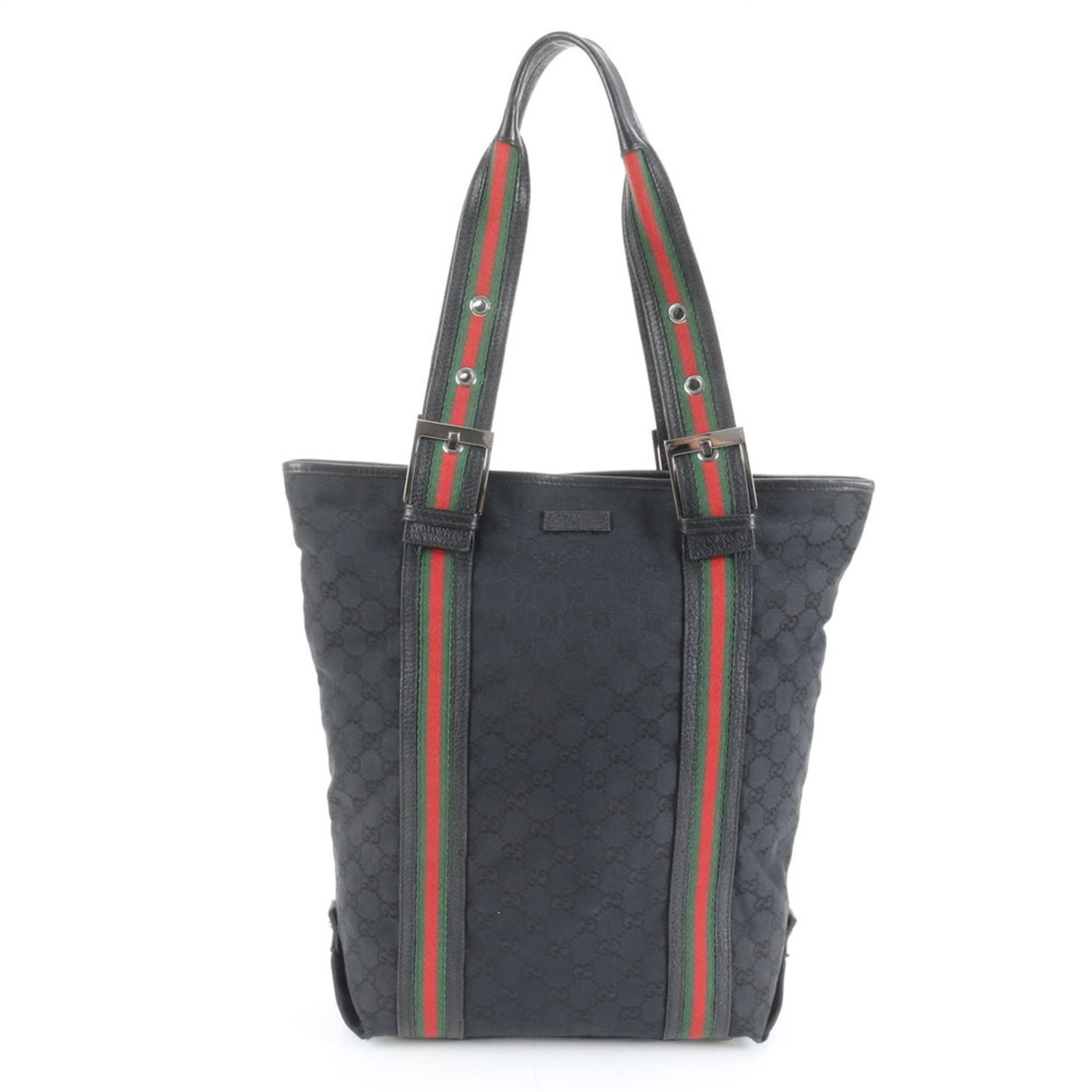 Canvas - Gucci Tote Bag Leather (1 of 9)