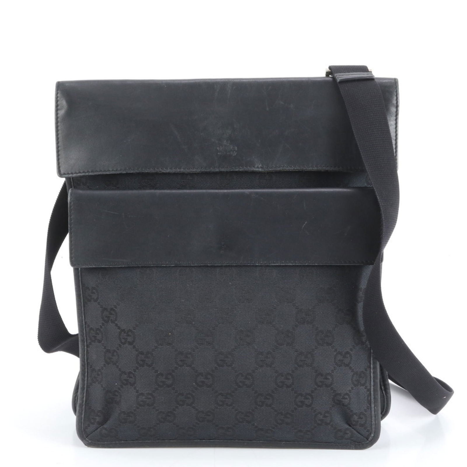 Canvas - Gucci Shoulder Bag Leather: Canvas - Gucci Shoulder Bag Leather This listing features Canvas - Gucci Shoulder Bag Leather. Item specifics are provided below. Item Specifics: Brand: Gucci Type: Shoulder Bag Material: Leather ,
