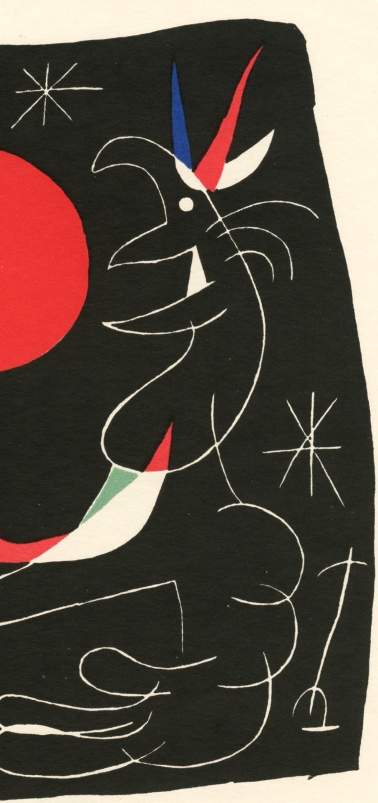 Lithograph - Joan Mir - Composition (Cramer 39) - 4