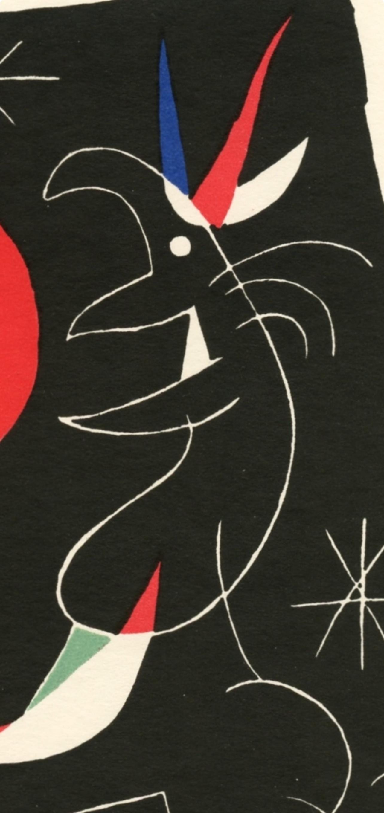 Lithograph - Joan Mir - Composition (Cramer 39) - 5