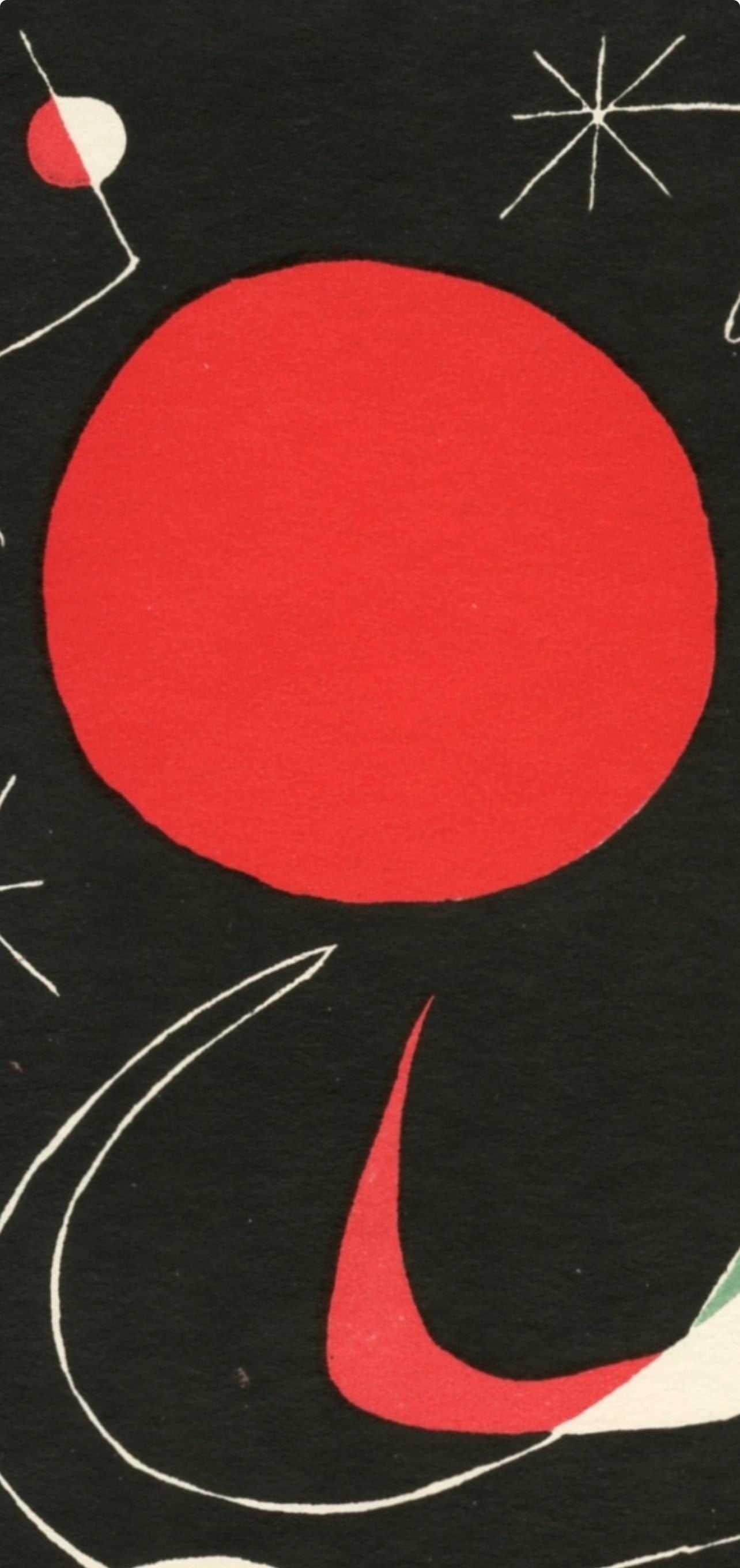 Lithograph - Joan Mir - Composition (Cramer 39) - 6