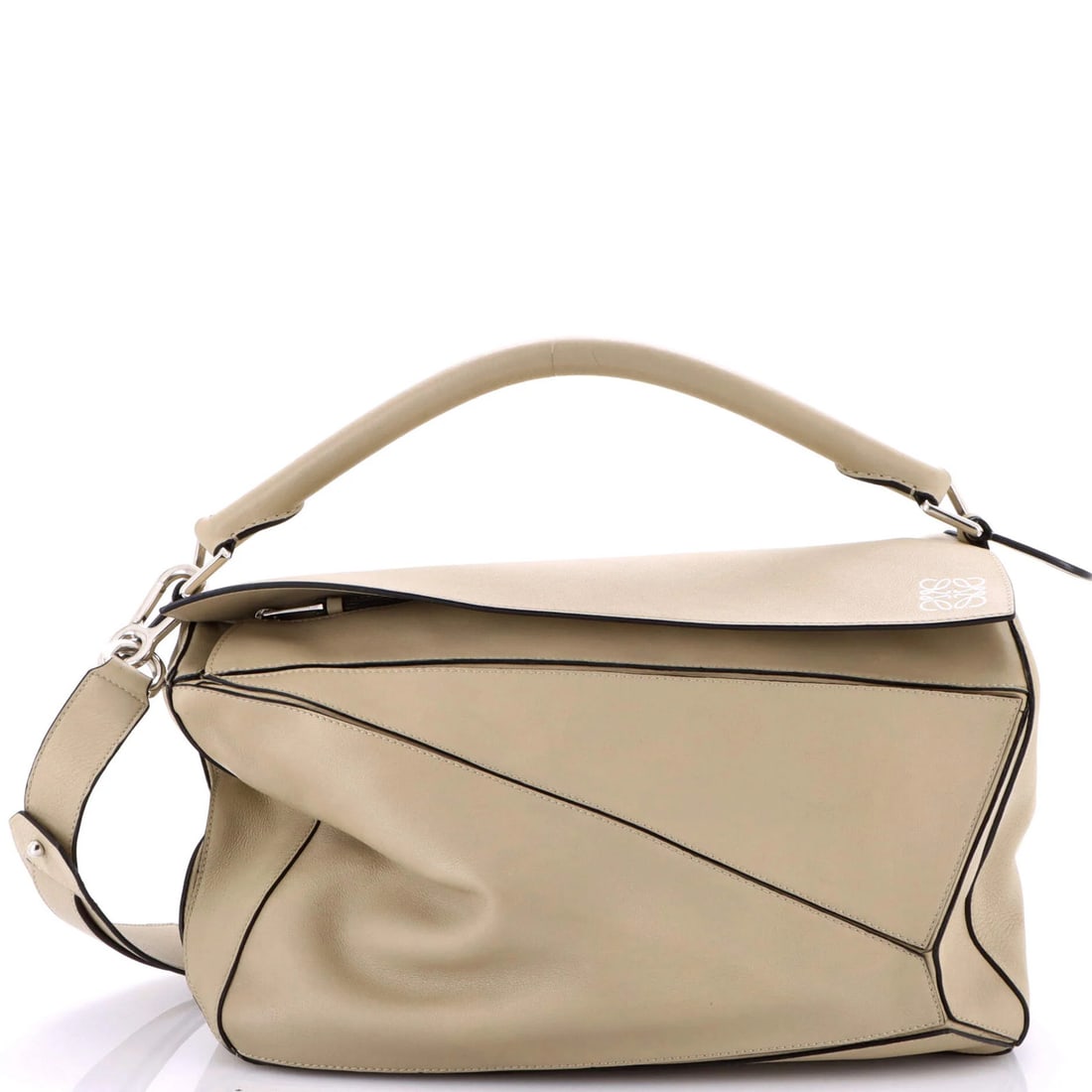 Large Loewe Puzzle Bag Leather (1 of 5)