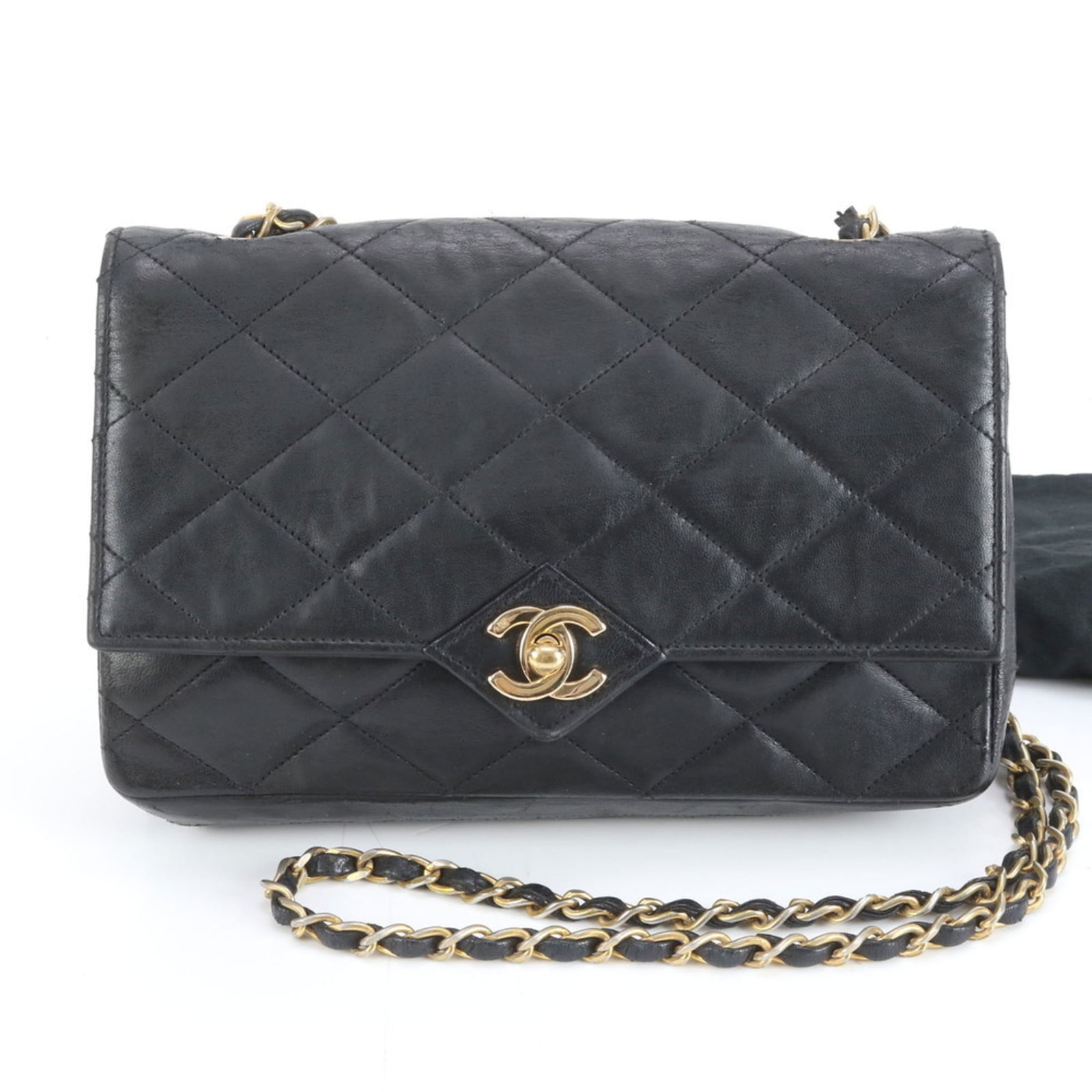 Leather Chanel Shoulder Bag: Leather Chanel Shoulder Bag This listing features Leather Chanel Shoulder Bag. Item specifics are provided below. Item Specifics: Brand: Chanel Type: Shoulder Bag Material: Leather Leather/Fur Type: L