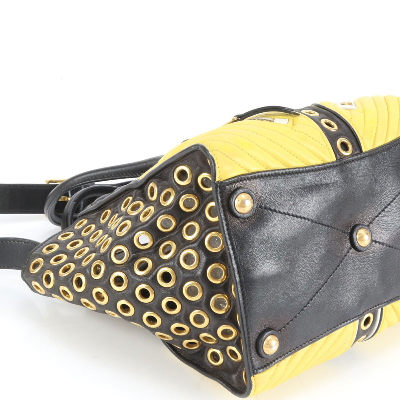 Leather Miu Shoulder Bag - 5