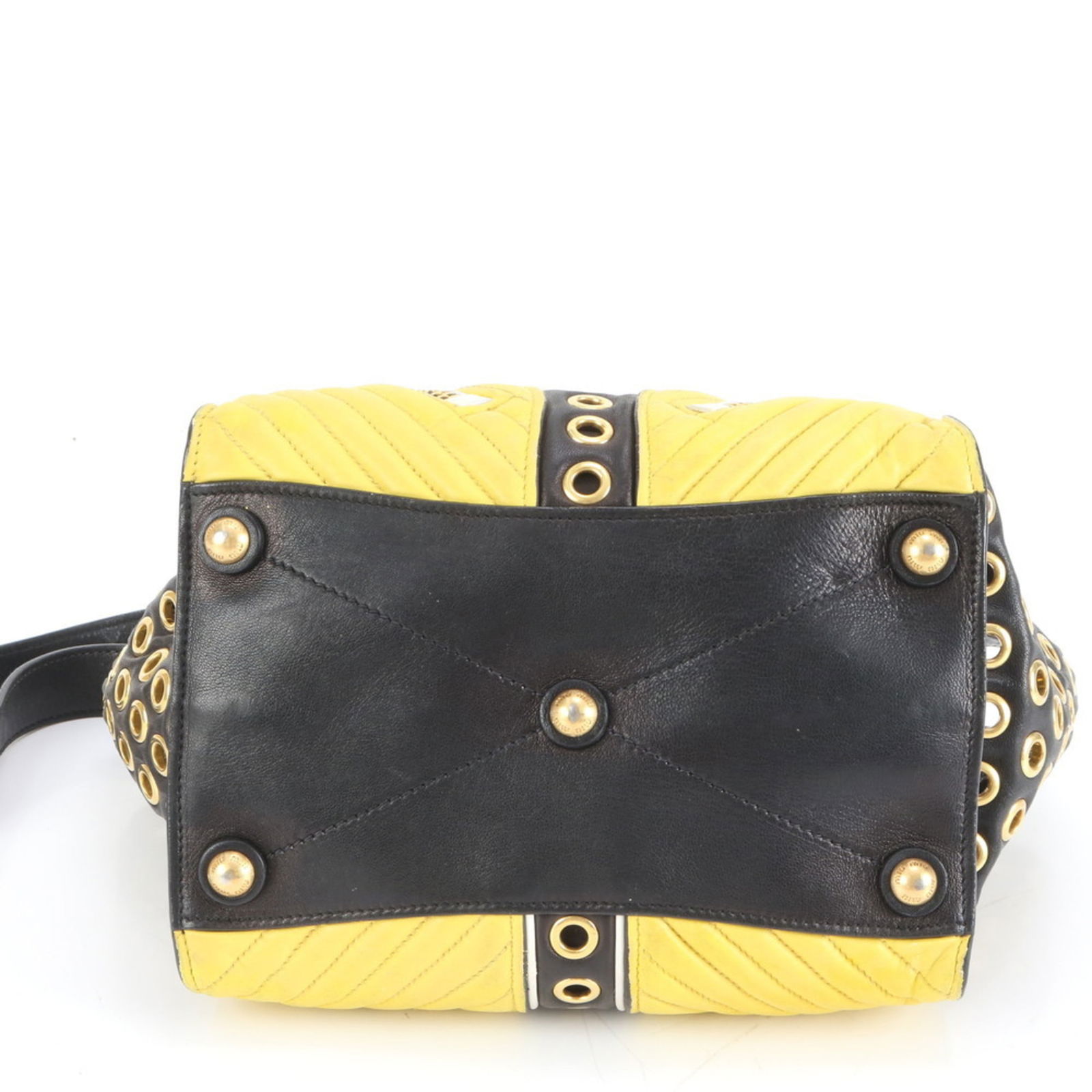 Leather Miu Shoulder Bag - 6