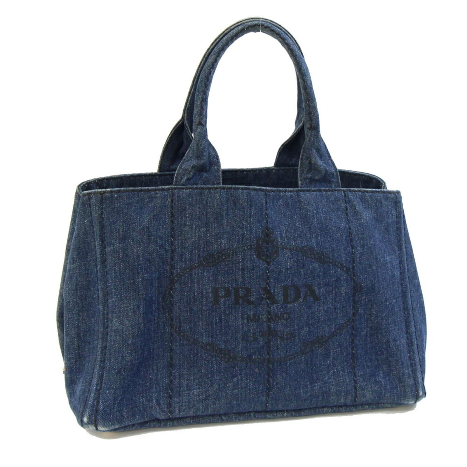 Denim - Prada Handbag - Tote Bag Canapa (1 of 9)