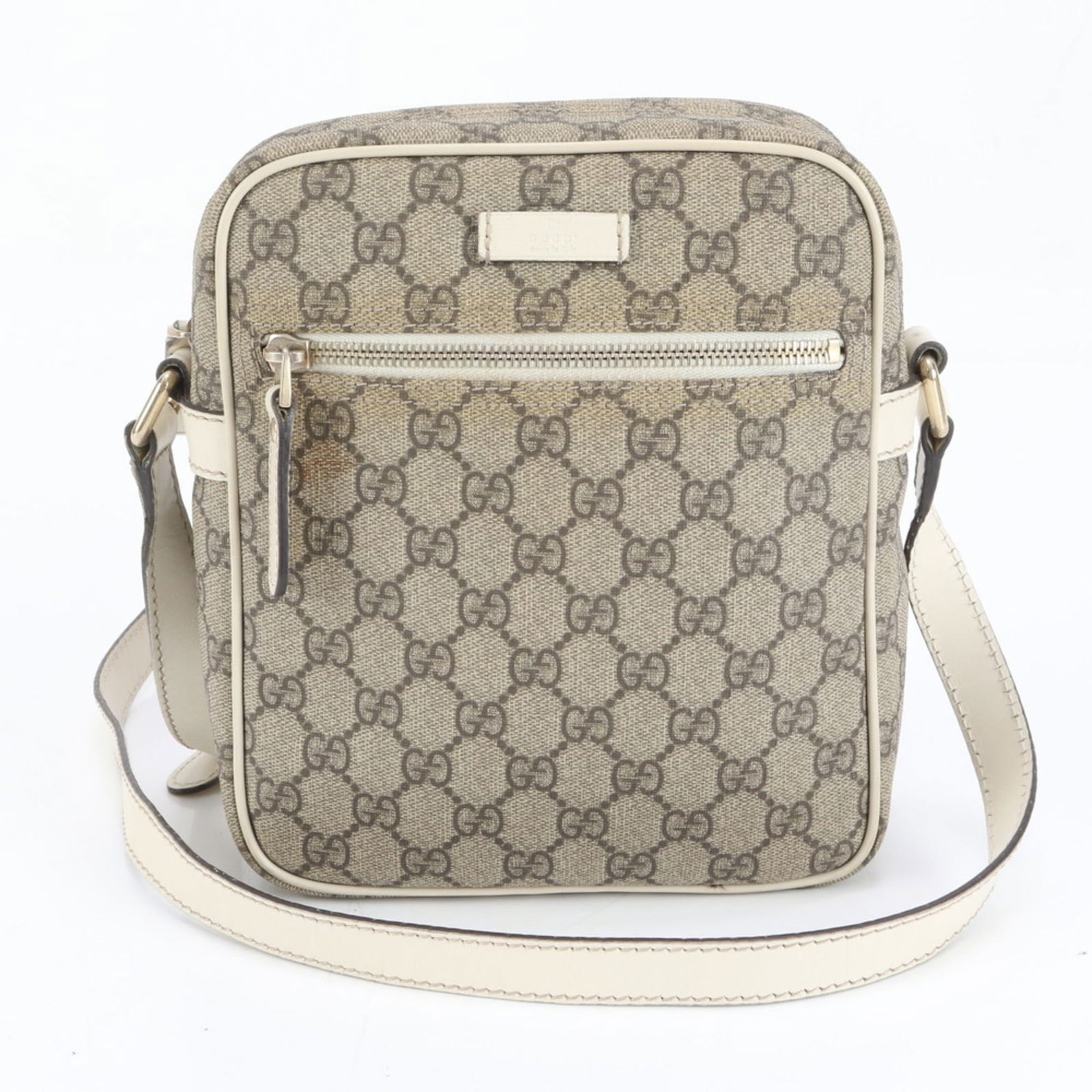 Coated Canvas - Gucci Shoulder Bag Leather: Coated Canvas - Gucci Shoulder Bag Leather This listing features Coated Canvas - Gucci Shoulder Bag Leather. Item specifics are provided below. Item Specifics: Brand: Gucci Type: Shoulder Bag Material