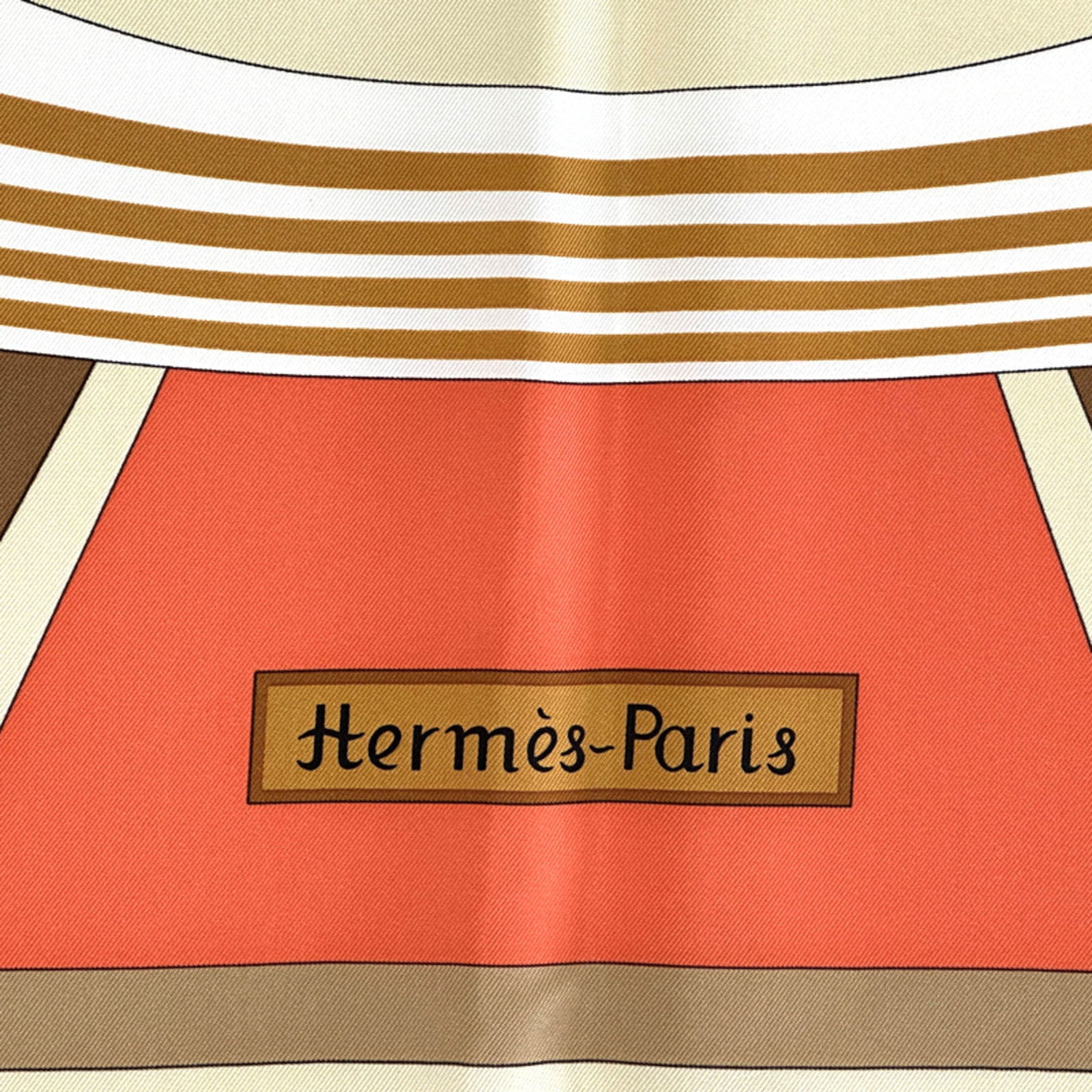 Silk Hermes Scarf - 3
