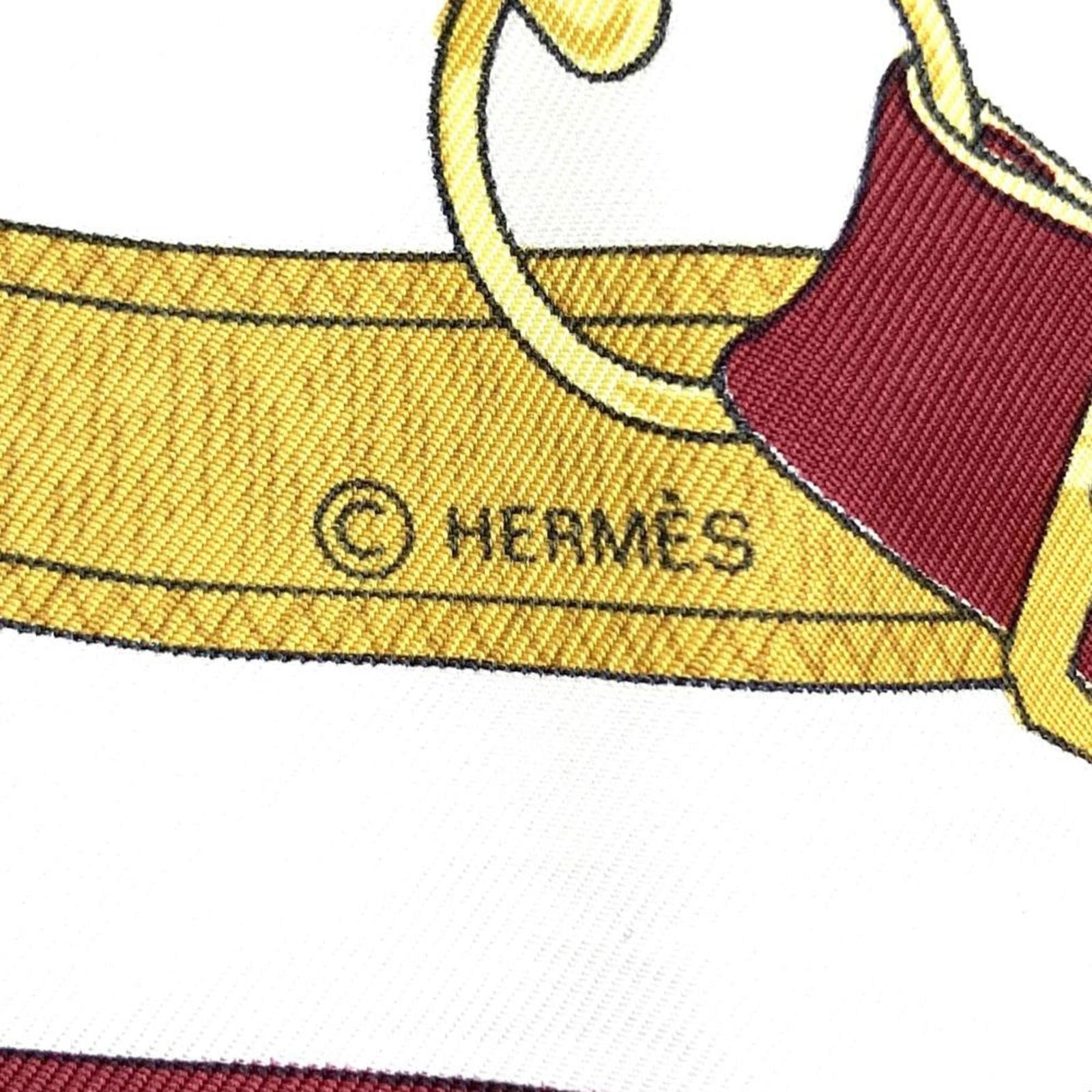 Silk Hermes Scarf - 3