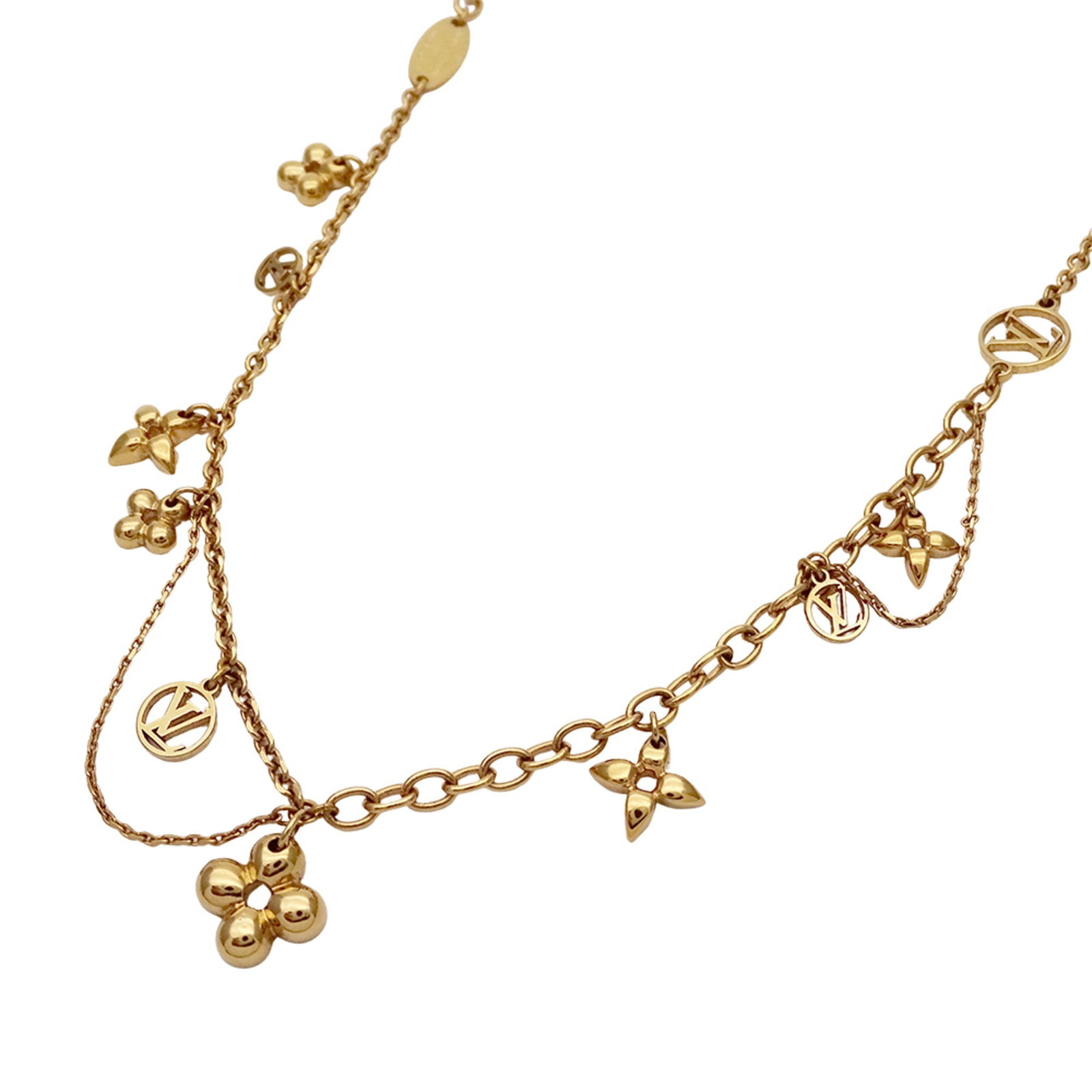Box Included - Louis Vuitton Collier Blooming Gold Choker Necklace M64855 for Women: Box Included - Louis Vuitton Collier Blooming Gold Choker Necklace M64855 for Women This listing features Box Included - Louis Vuitton Collier Blooming Gold Choker Necklace M64855 for Women. Item spec