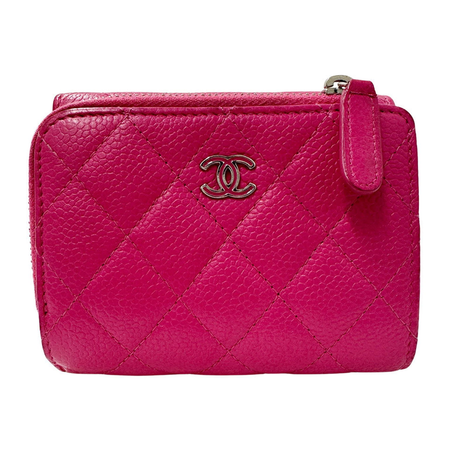 Calfskin Chanel Wallet (Tri-Fold) Grained: Calfskin Chanel Wallet (Tri-Fold) Grained This listing features Calfskin Chanel Wallet (Tri-Fold) Grained. Item specifics are provided below. Item Specifics: Brand: Chanel Type: Wallet (Tri-Fold) Gend