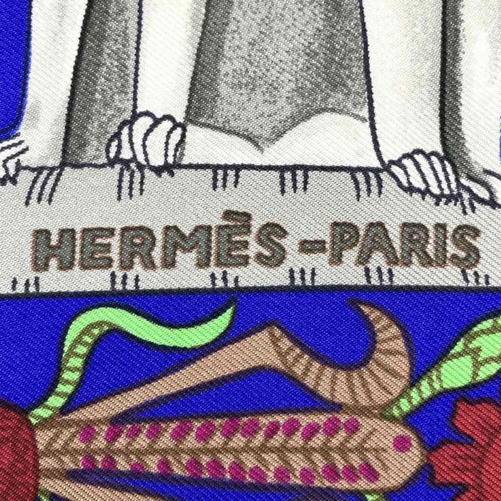 Silk Hermes Scarf - 3