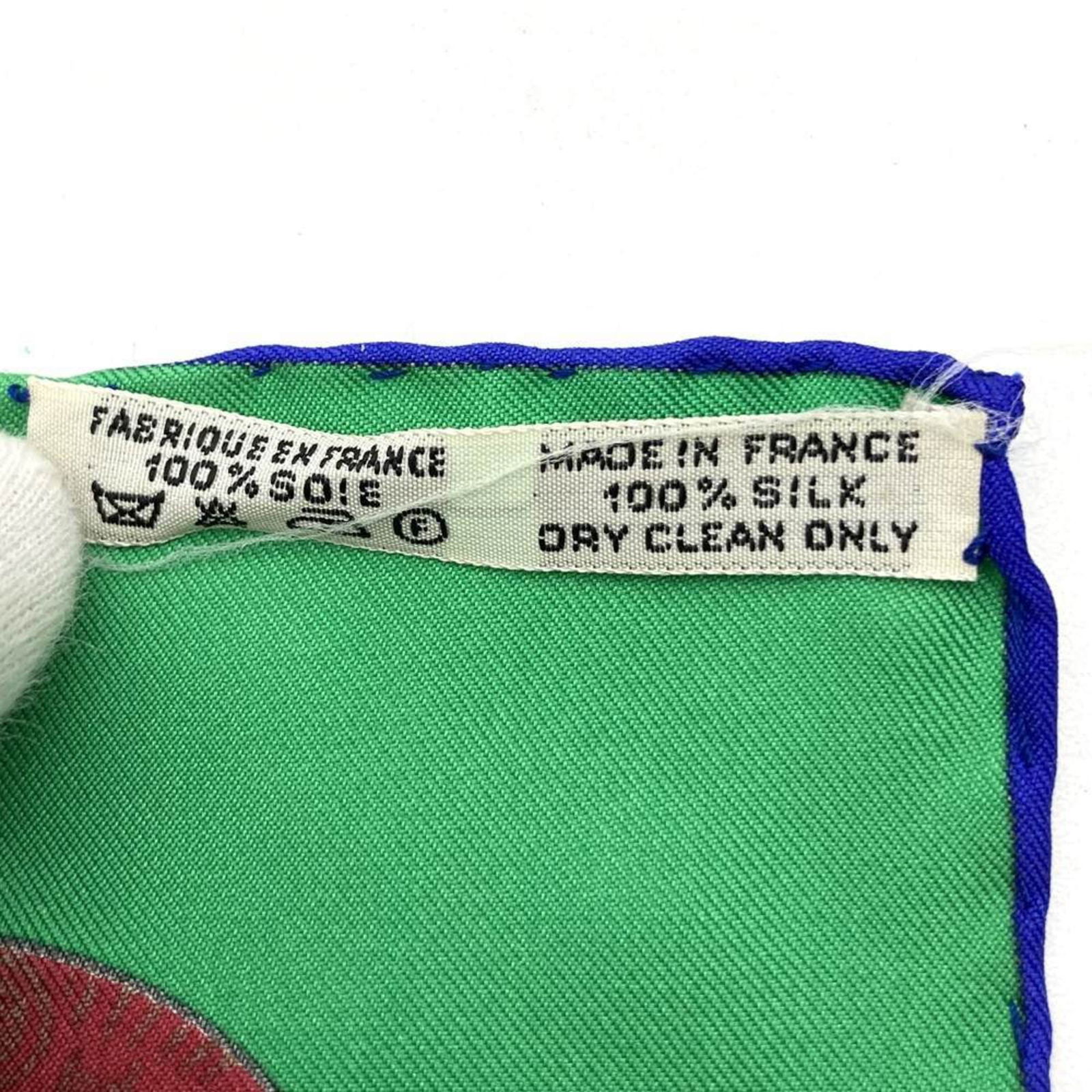 Silk Hermes Scarf - 4