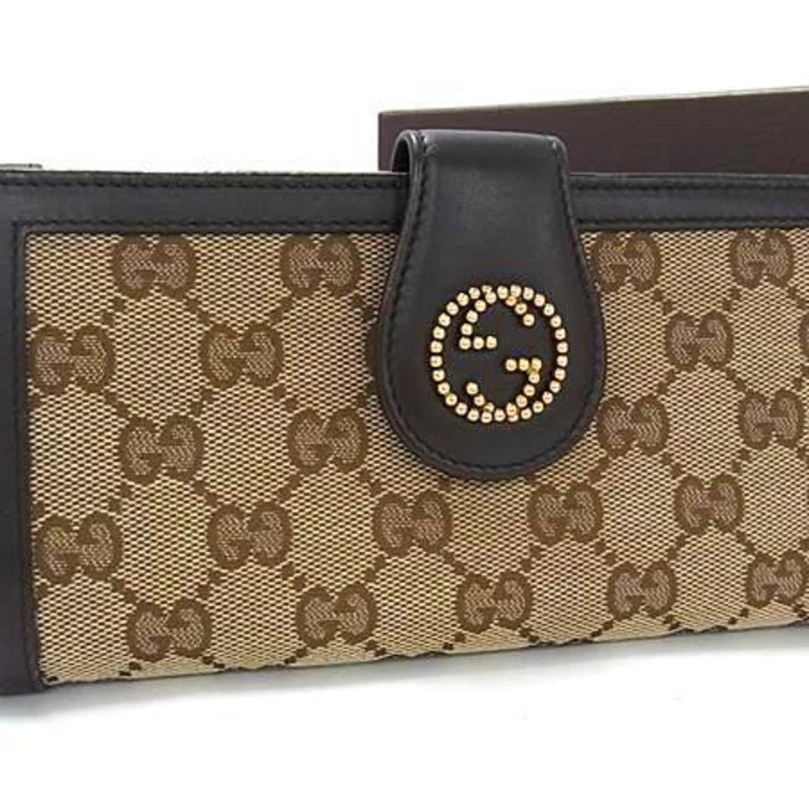 Leather - Gucci Long Wallet (Bi-Fold) Gg Canvas: Leather - Gucci Long Wallet (Bi-Fold) Gg Canvas This listing features Leather - Gucci Long Wallet (Bi-Fold) Gg Canvas. Item specifics are provided below. Item Specifics: Brand: Gucci Type: Long Wallet