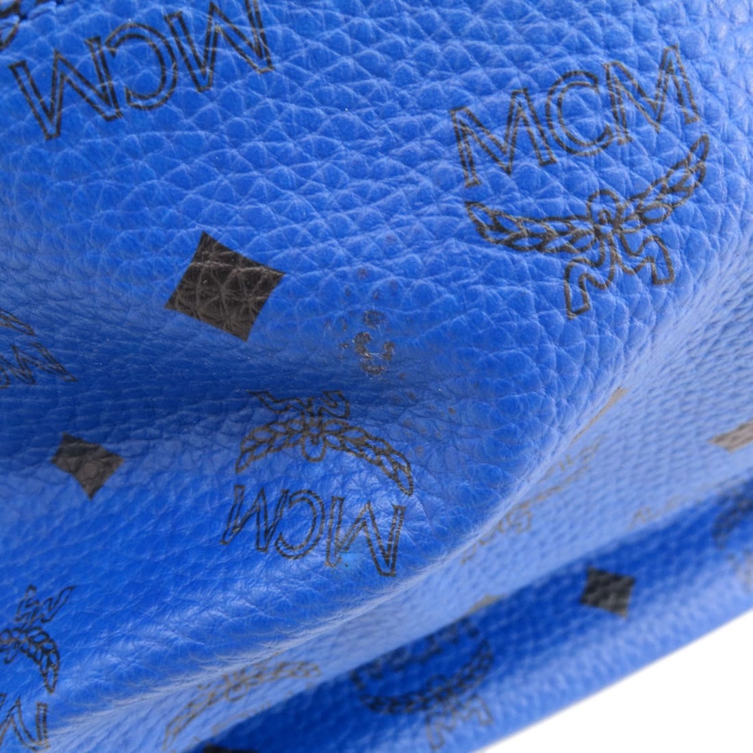 PVC MCM logo Backpack Daypack - 16