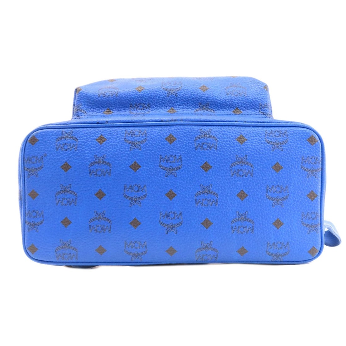 PVC MCM logo Backpack Daypack - 4