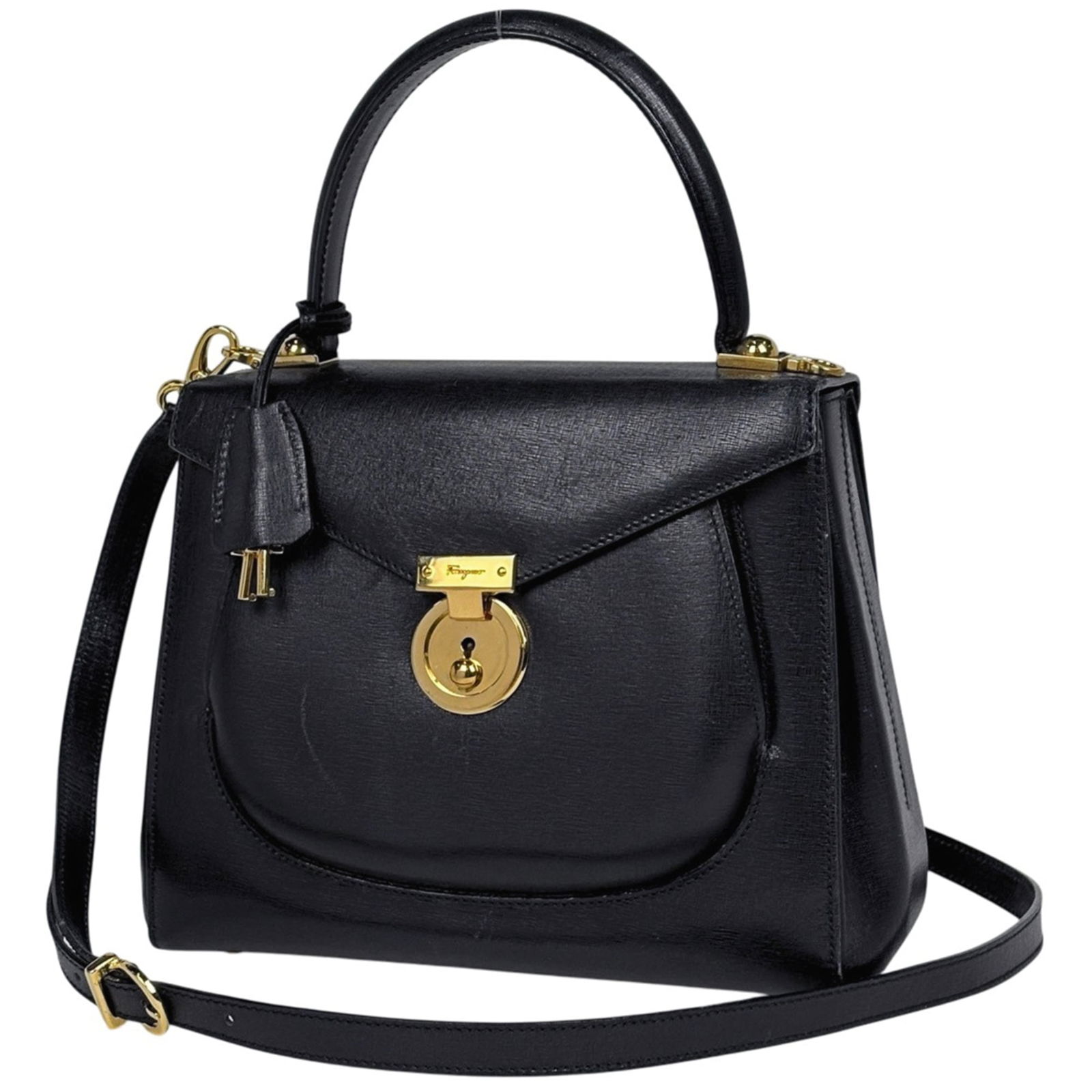 Shoulder Bag Leather - Salvatore Ferragamo Handbag: Shoulder Bag Leather - Salvatore Ferragamo Handbag This listing features Shoulder Bag Leather - Salvatore Ferragamo Handbag. Item specifics are provided below. Item Specifics: Brand: Salvatore