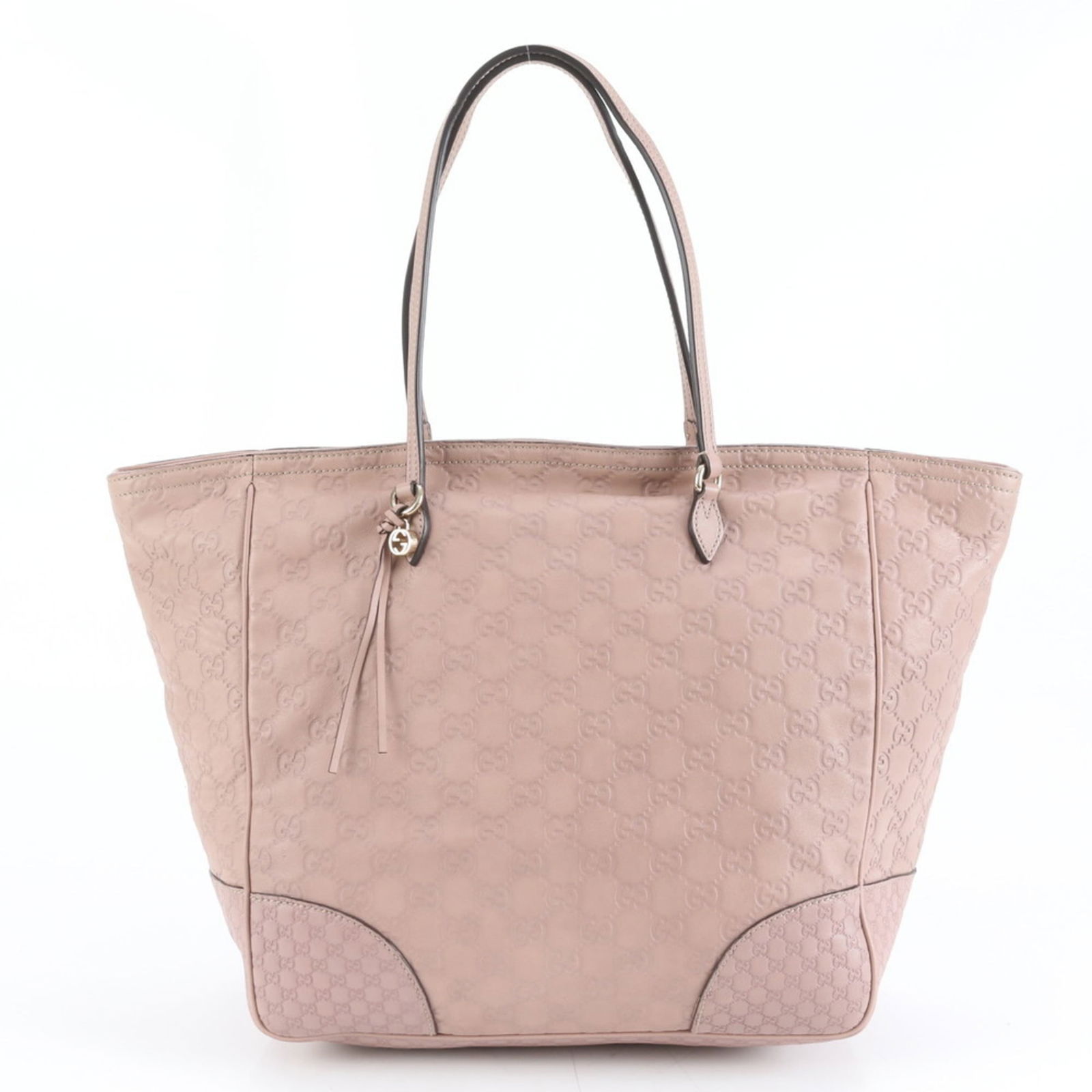 Leather Gucci Tote Bag: Leather Gucci Tote Bag This listing features Leather Gucci Tote Bag. Item specifics are provided below. Item Specifics: Brand: Gucci Type: Tote Bag Material: Leather Color: Pink Gender: Women Size (Hx