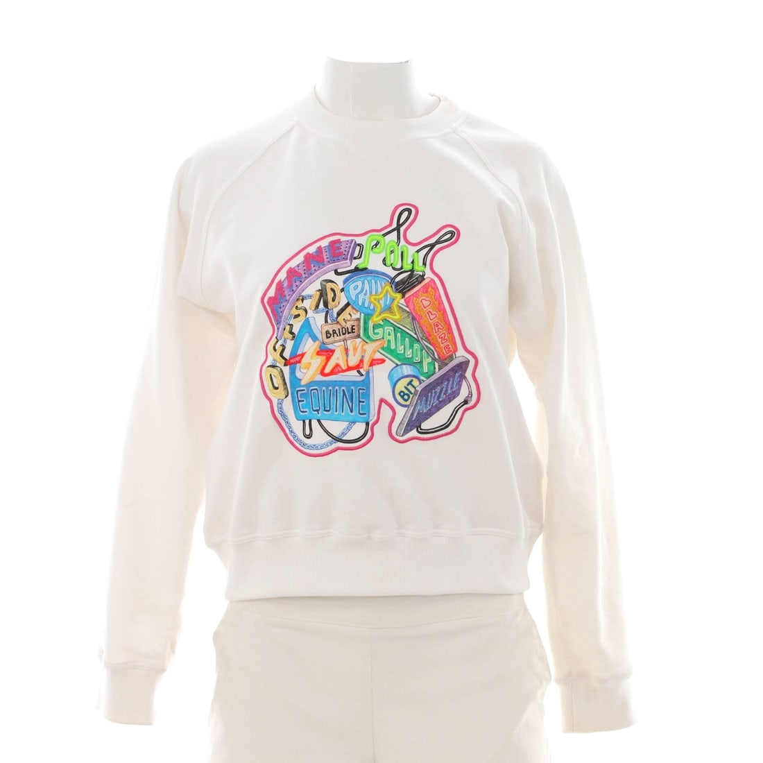 Cotton Hermes Women's Chevaloscope Crewneck Sweater Embroidered: Cotton Hermes Women's Chevaloscope Crewneck Sweater Embroidered This listing features Cotton Hermes Women's Chevaloscope Crewneck Sweater Embroidered. Item specifics are provided below. Item Specifics