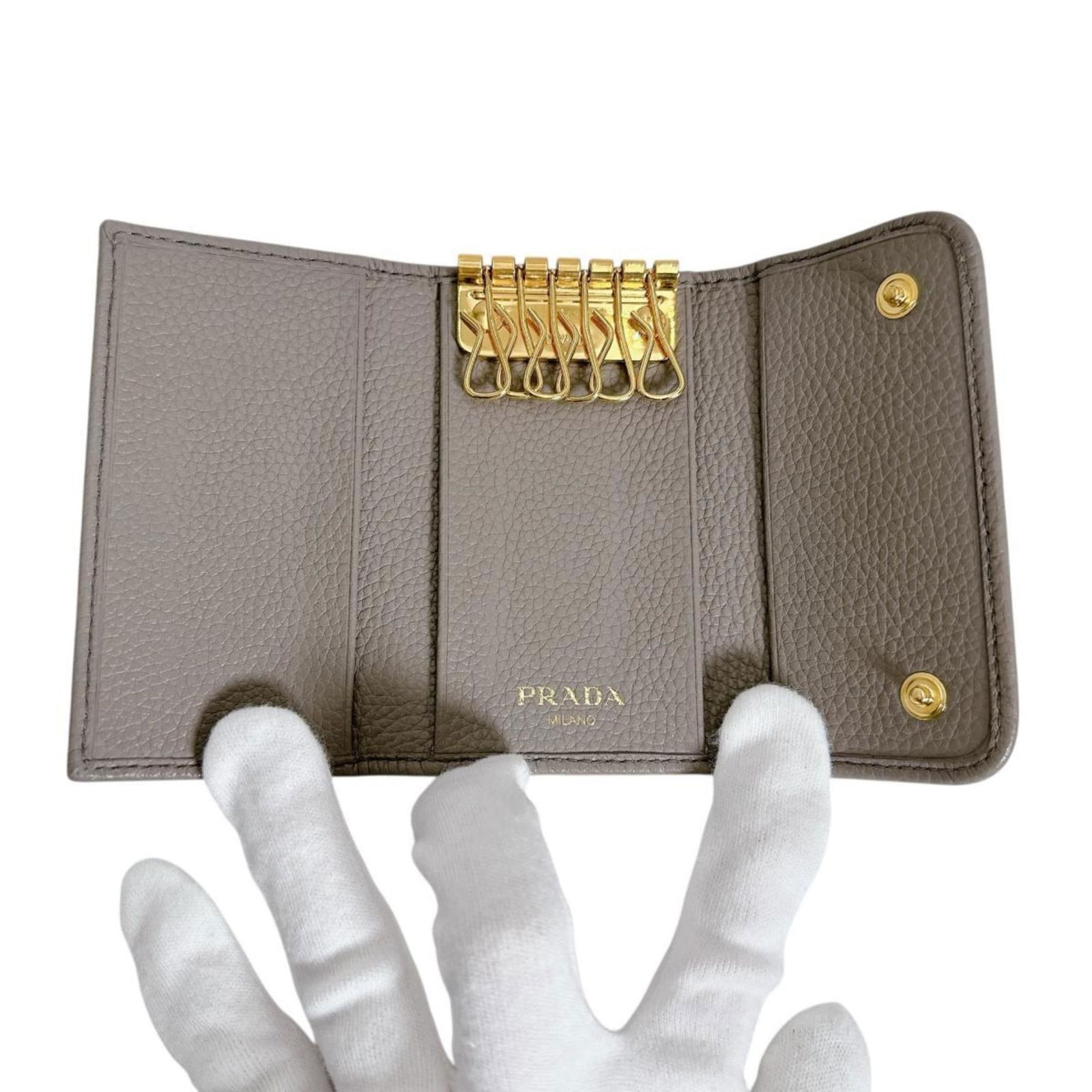 Leather Prada Keycase - 12