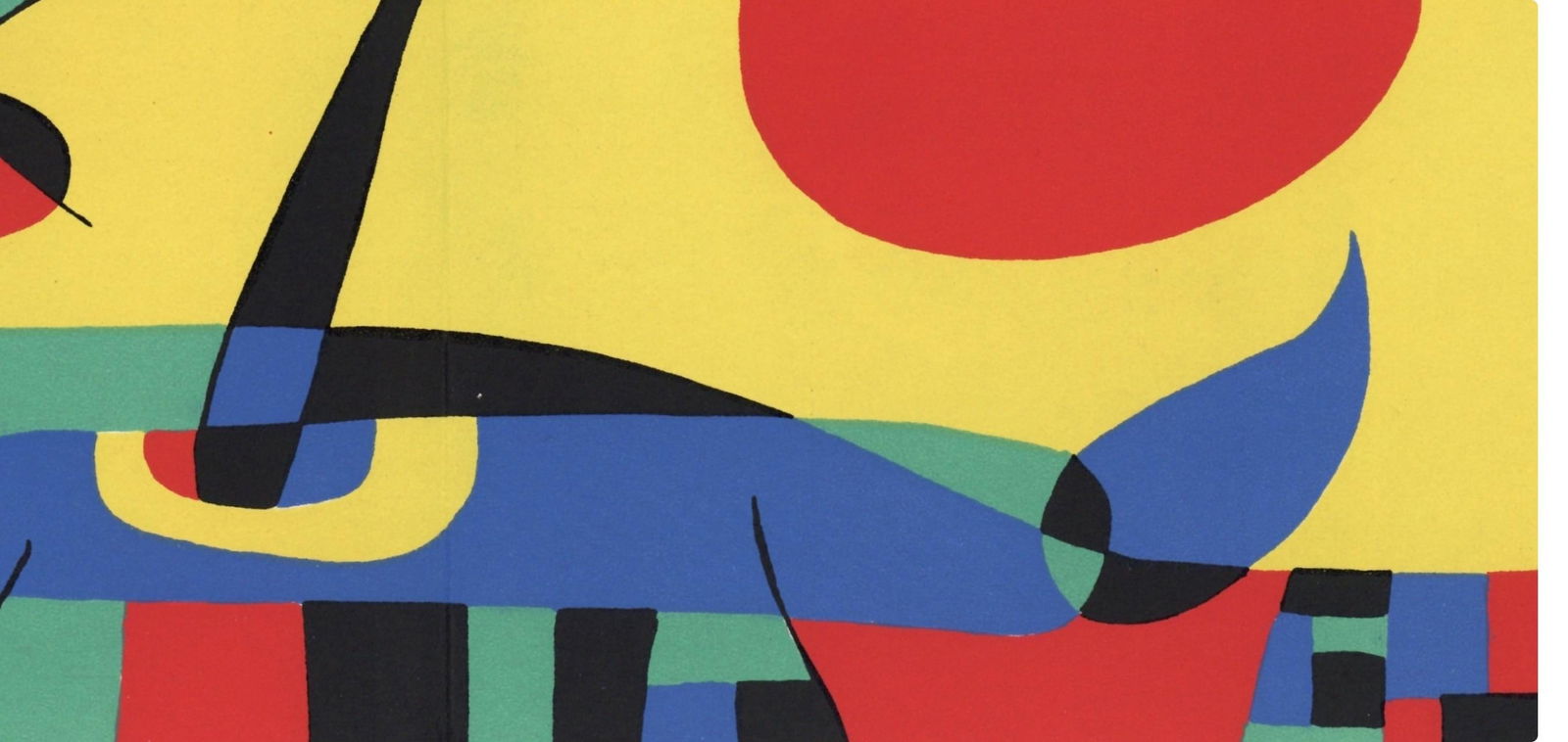 Lithograph - Joan Mir - Composition (Cramer 39) - 4