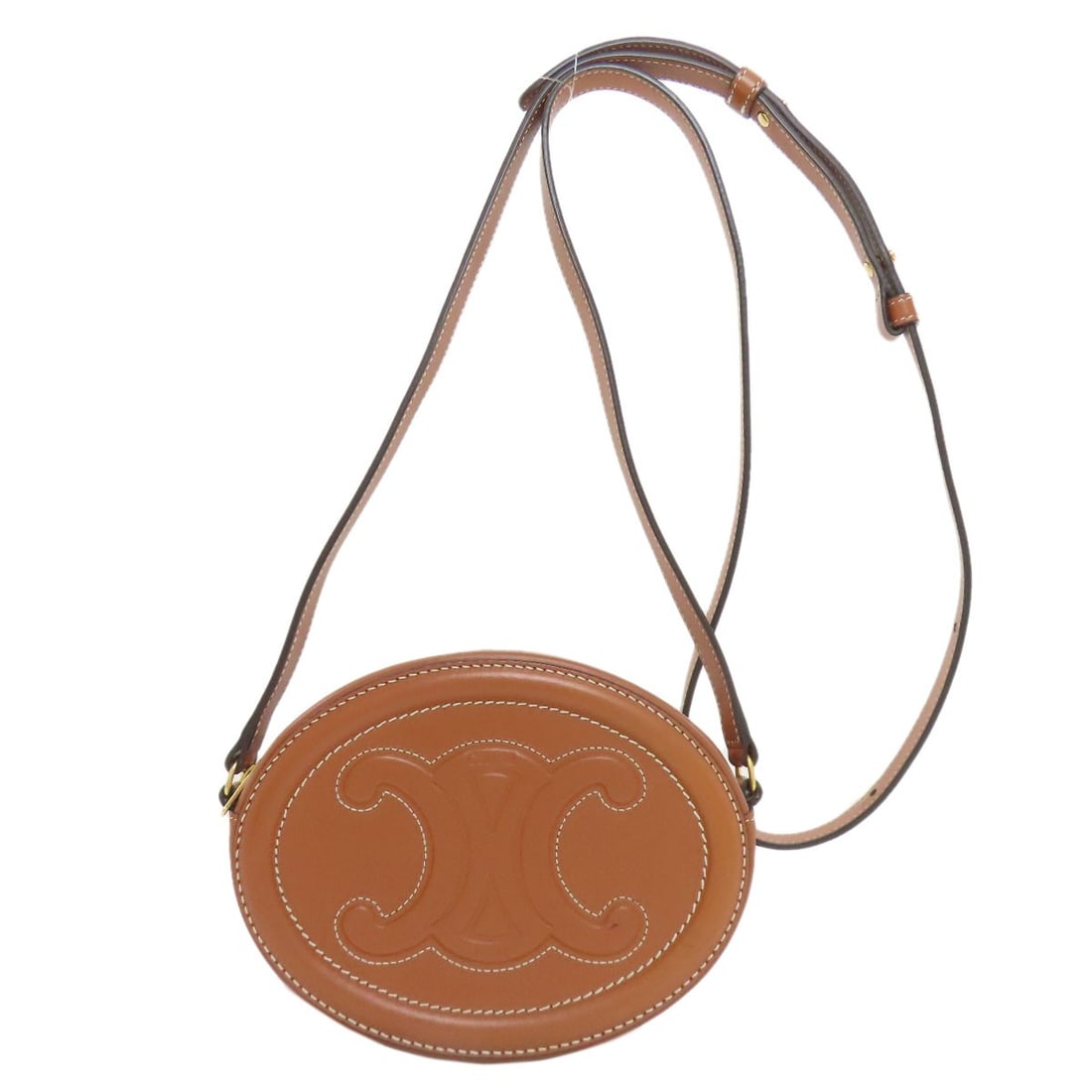 Calf CELINE Oval Purse Cuir Triomphe Shoulder Bag: Calf CELINE Oval Purse Cuir Triomphe Shoulder Bag This listing features Calf CELINE Oval Purse Cuir Triomphe Shoulder Bag. Item specifics are provided below. Item Specifics: Brand: CELINE Style: Shoul