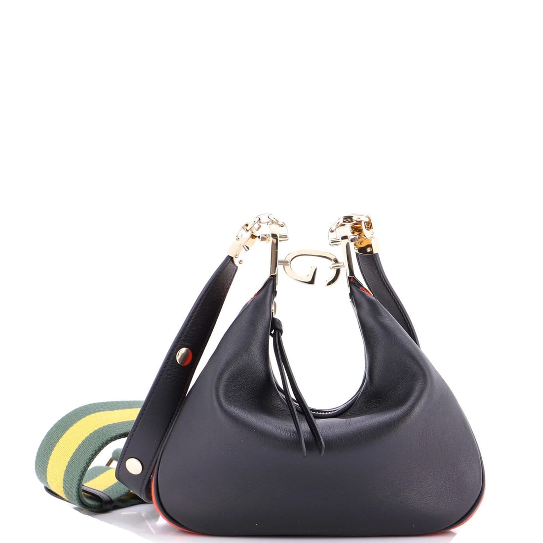 Small Gucci Attache Shoulder Bag Leather: Small Gucci Attache Shoulder Bag Leather This listing features Small Gucci Attache Shoulder Bag Leather. Item specifics are provided below. Item Specifics: Brand: Gucci Exterior Material: Leather Styl