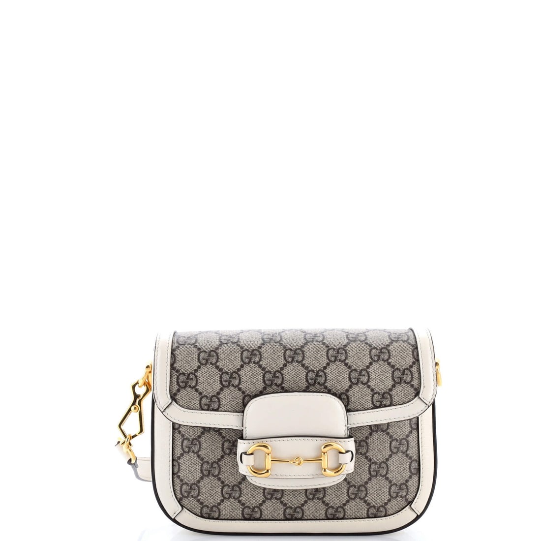 Mini Gucci Horsebit 1955 Shoulder Bag GG Coated Canvas with Leather: Mini Gucci Horsebit 1955 Shoulder Bag GG Coated Canvas with Leather This listing features Mini Gucci Horsebit 1955 Shoulder Bag GG Coated Canvas with Leather. Item specifics are provided below. Item S