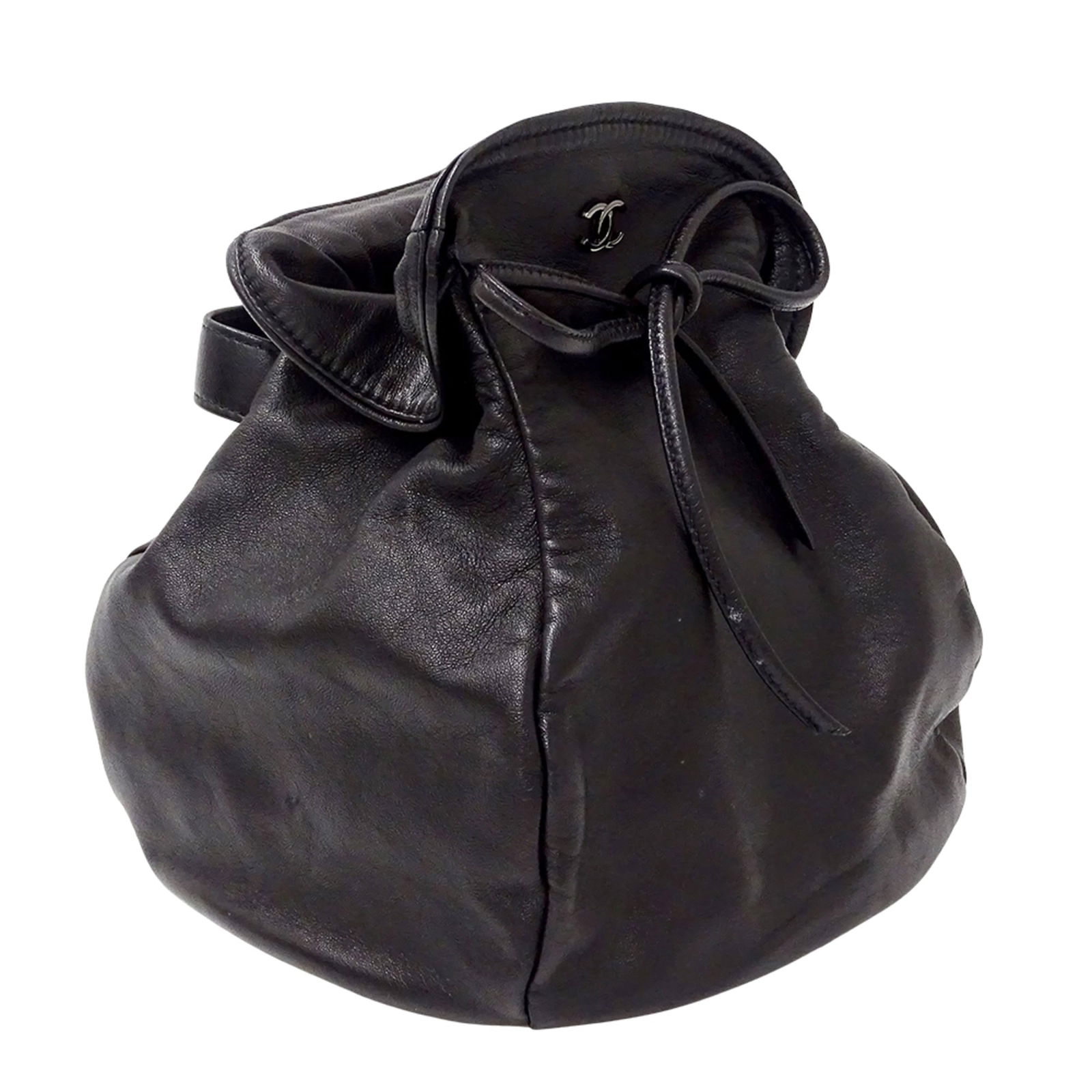 Leather Chanel Pouch - 4