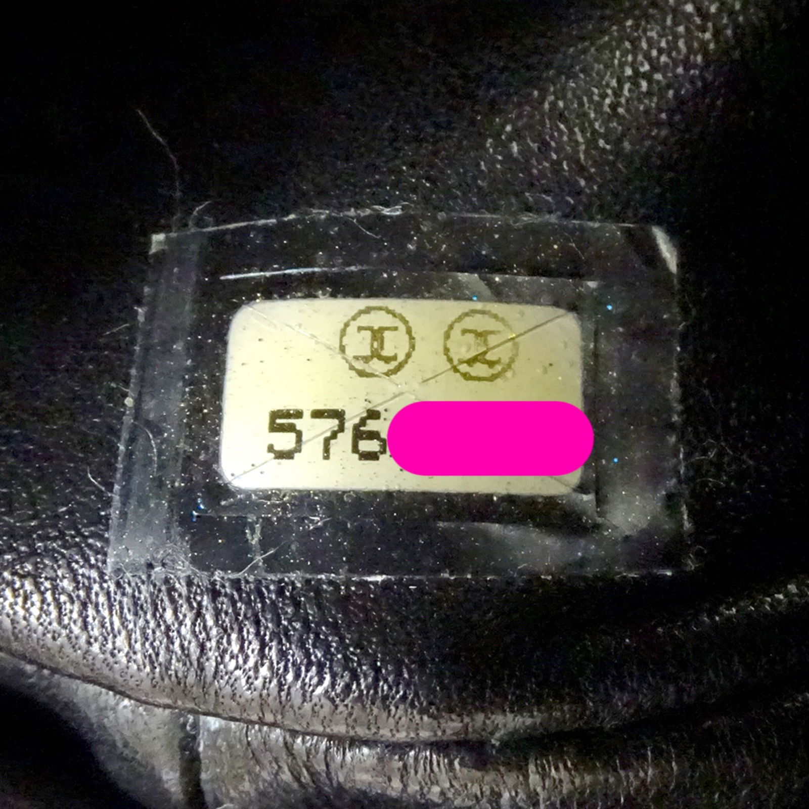 Leather Chanel Pouch - 7