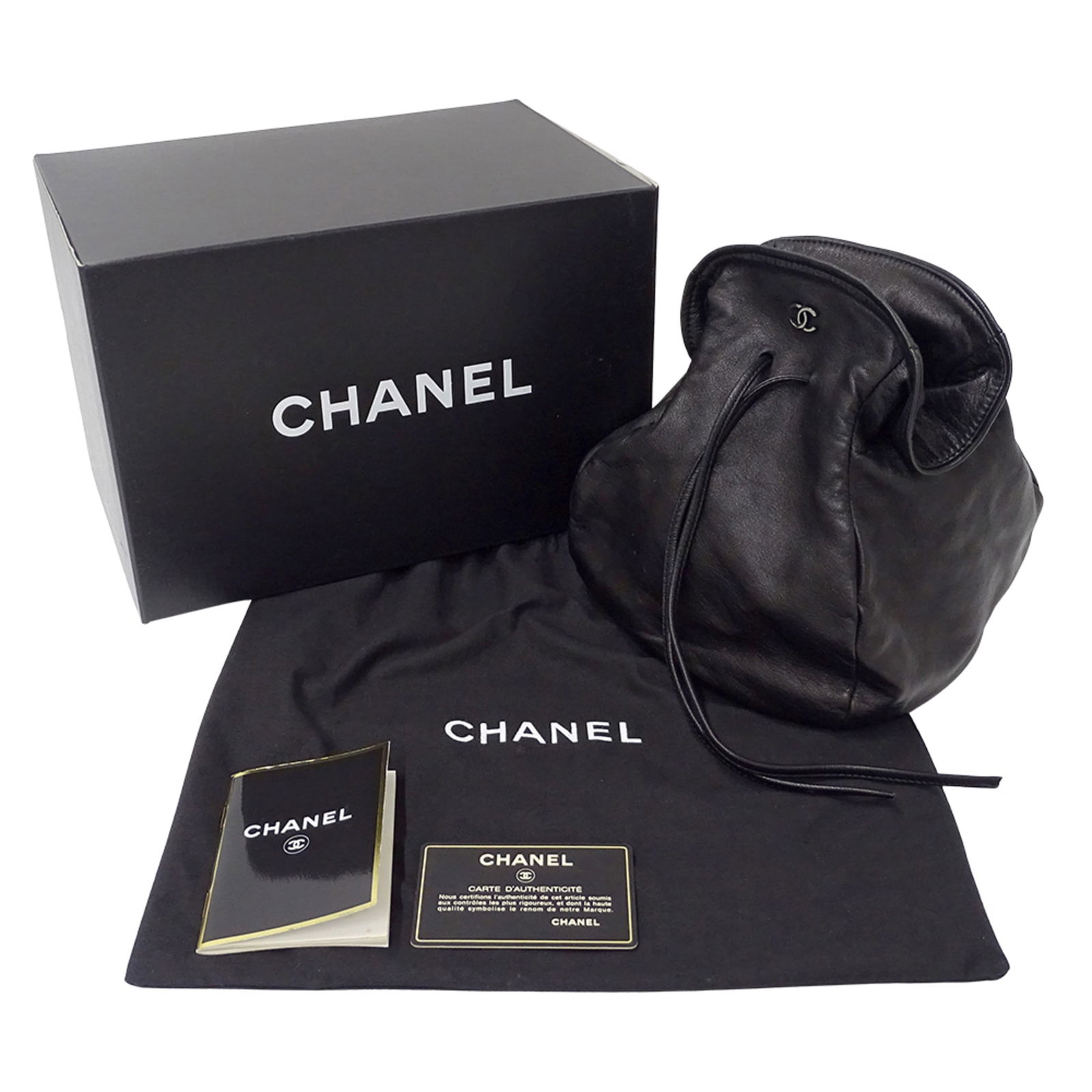 Leather Chanel Pouch - 8