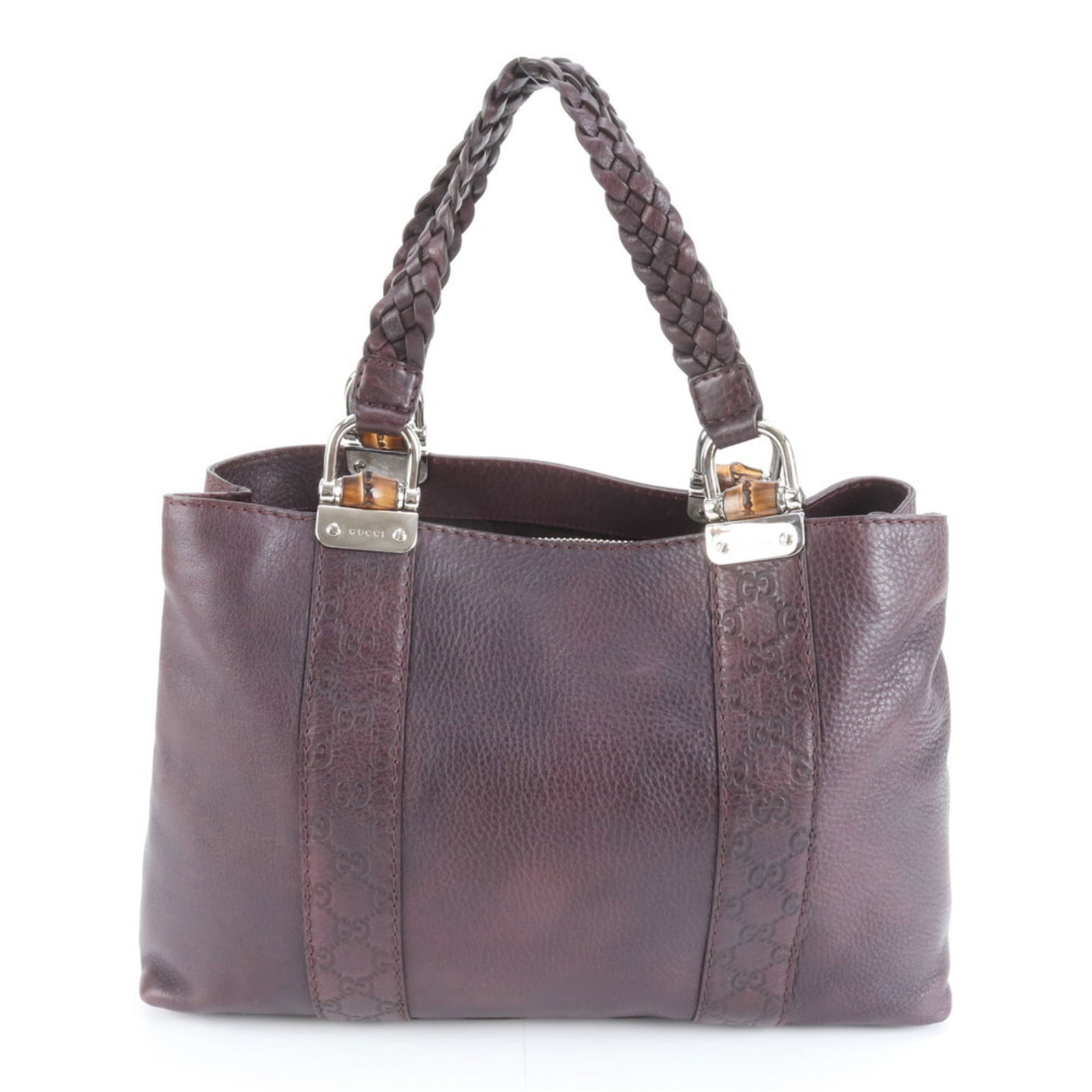 Leather Gucci Tote Bag (1 of 9)