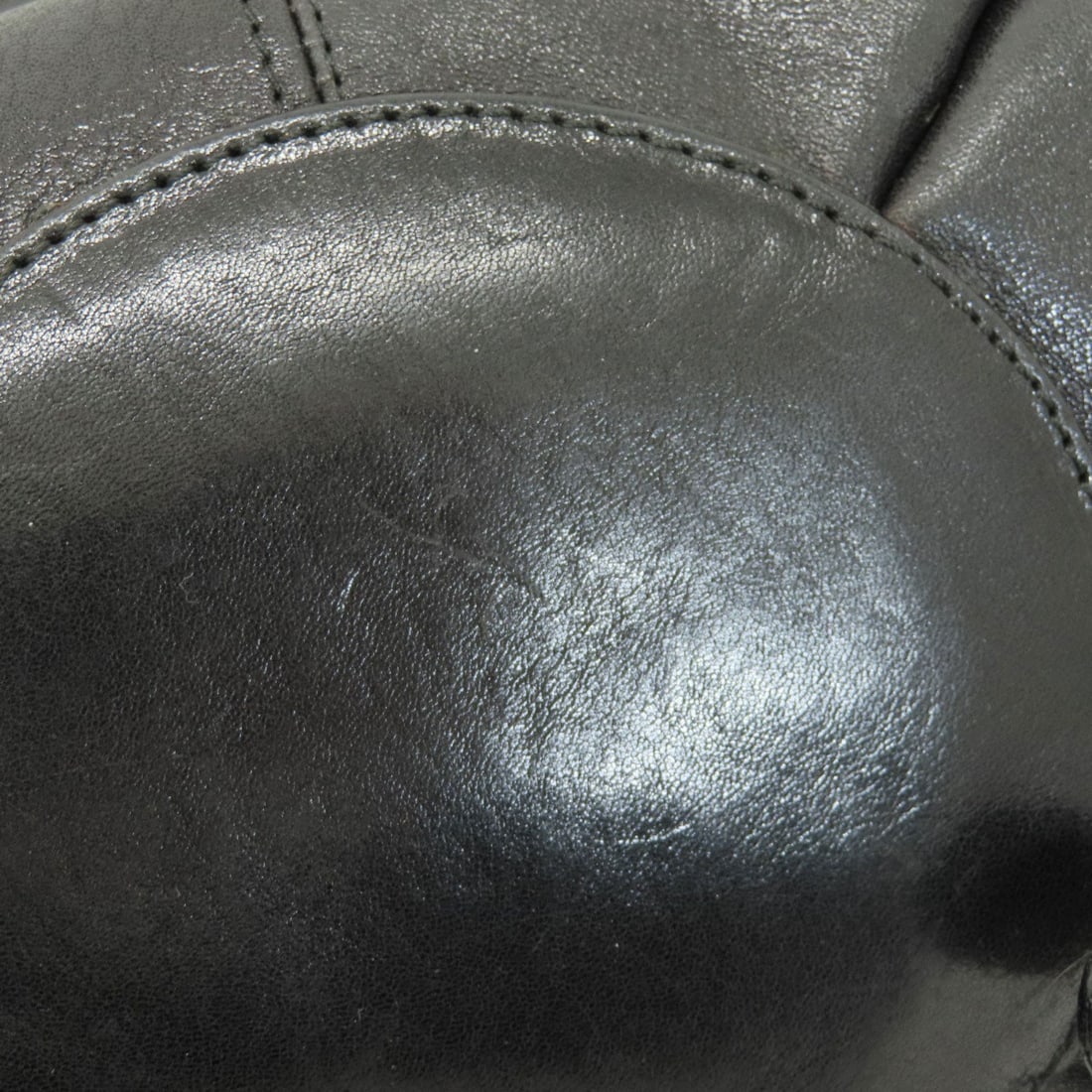 Leather HIROFU logo Backpack Daypack - 18