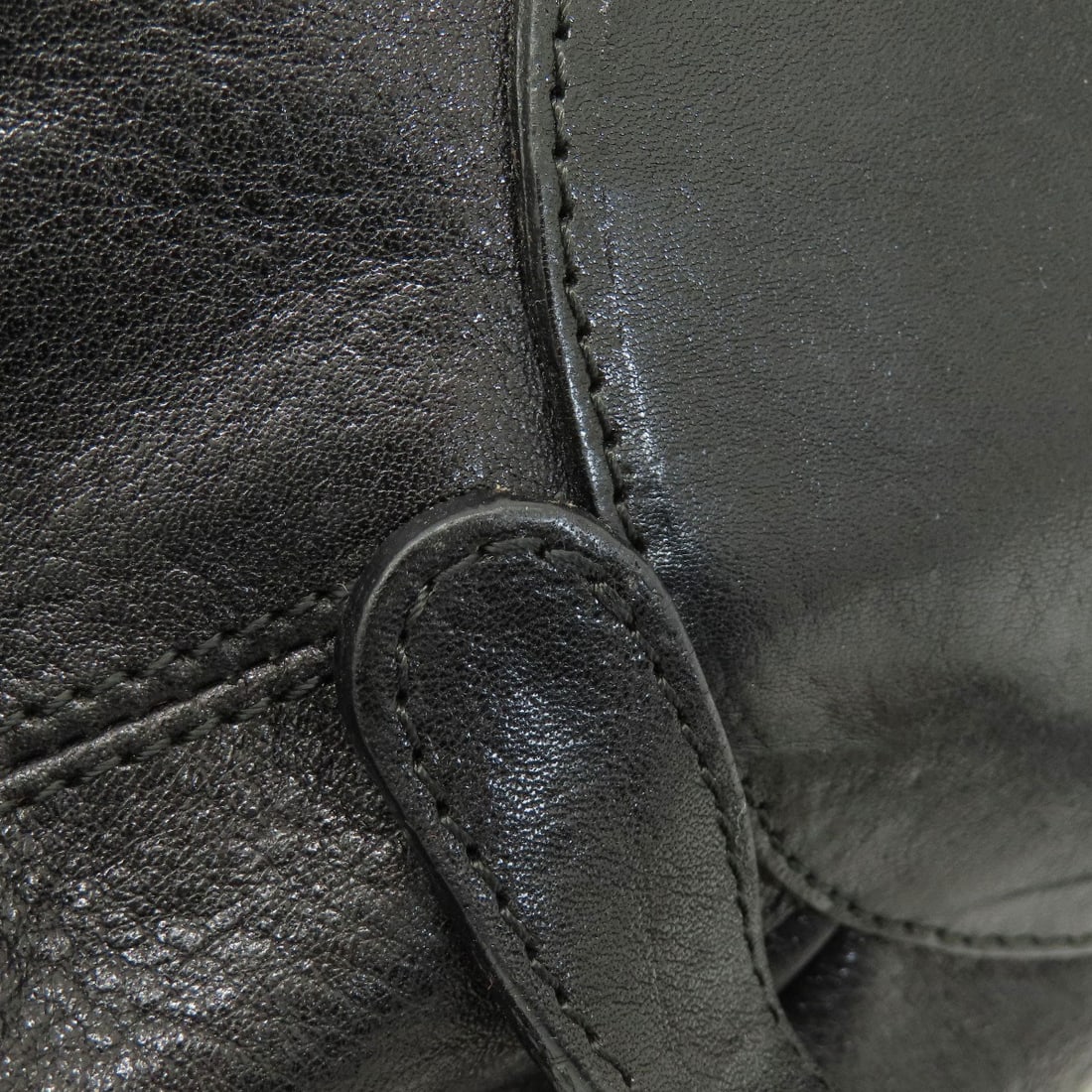 Leather HIROFU logo Backpack Daypack - 20