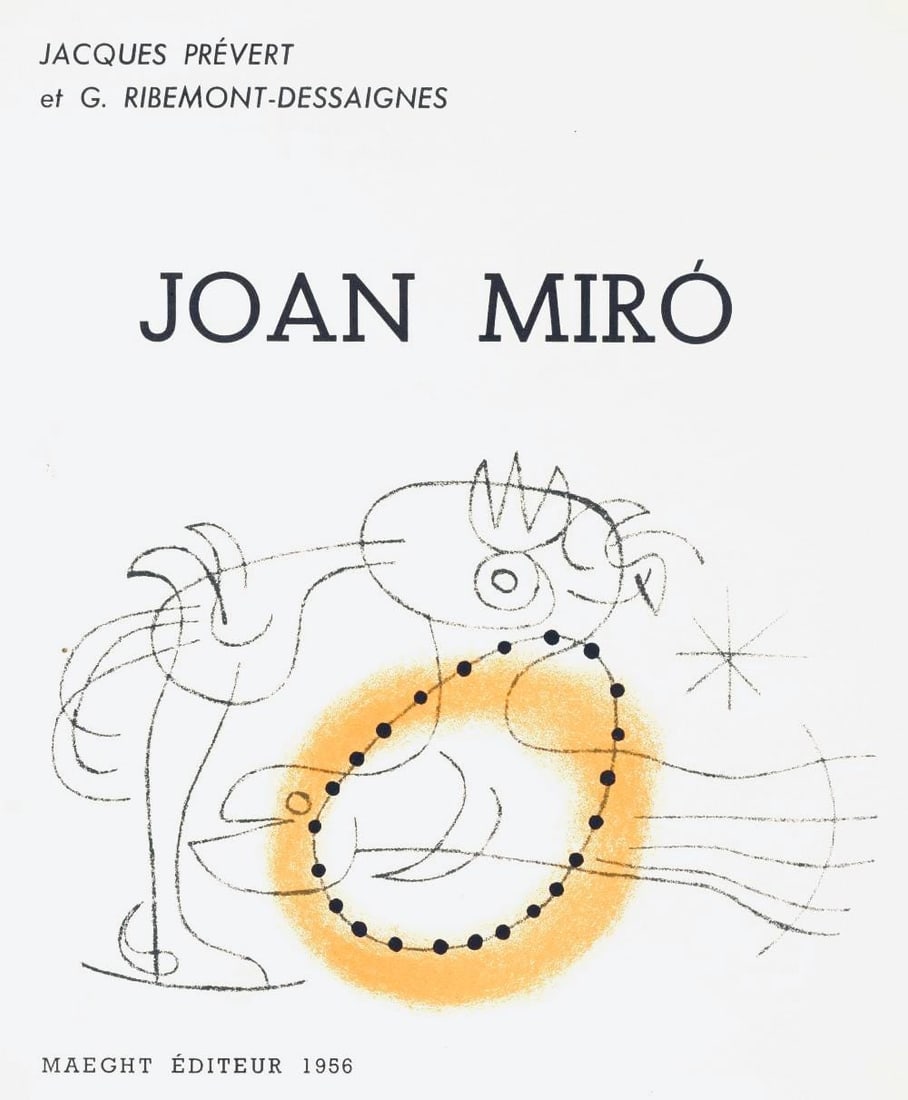 Lithograph - Joan Mir - Composition (Cramer 39) - 5