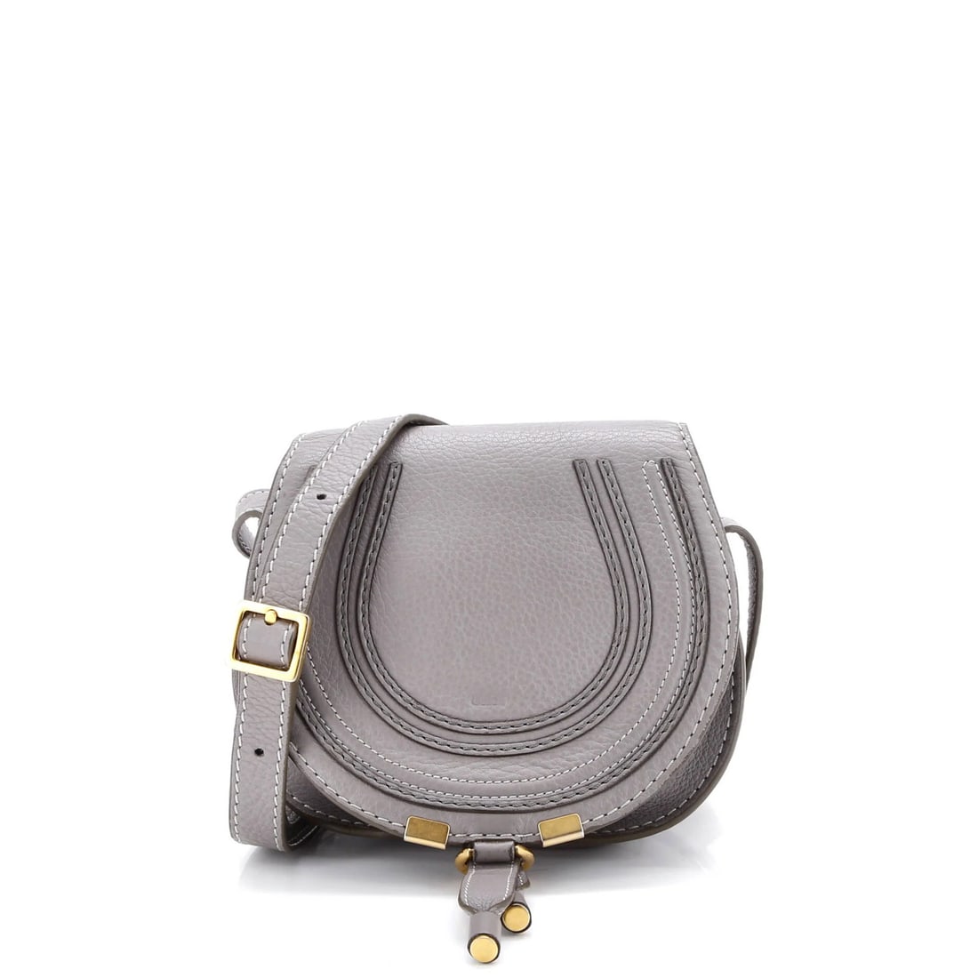 Small Chloe Marcie Crossbody Bag Leather (1 of 6)