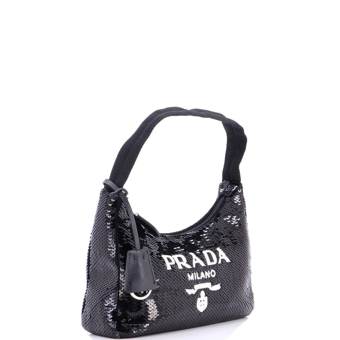 Mini Prada Re-Edition 2000 Hobo Sequins - 2