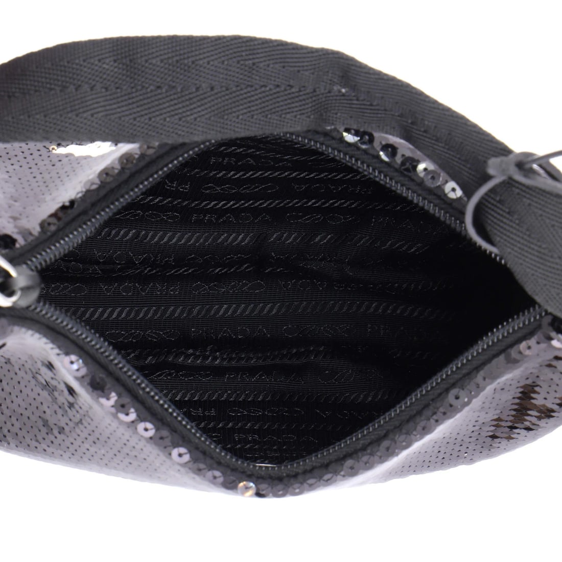 Mini Prada Re-Edition 2000 Hobo Sequins - 5
