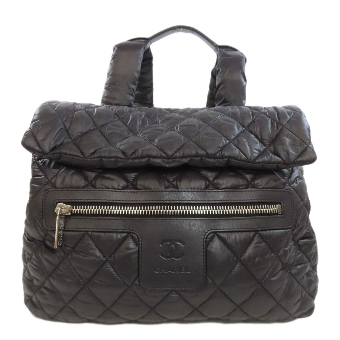 Nylon CHANEL Cocoko Koon SilverHardware Backpack Daypack (1 of 20)