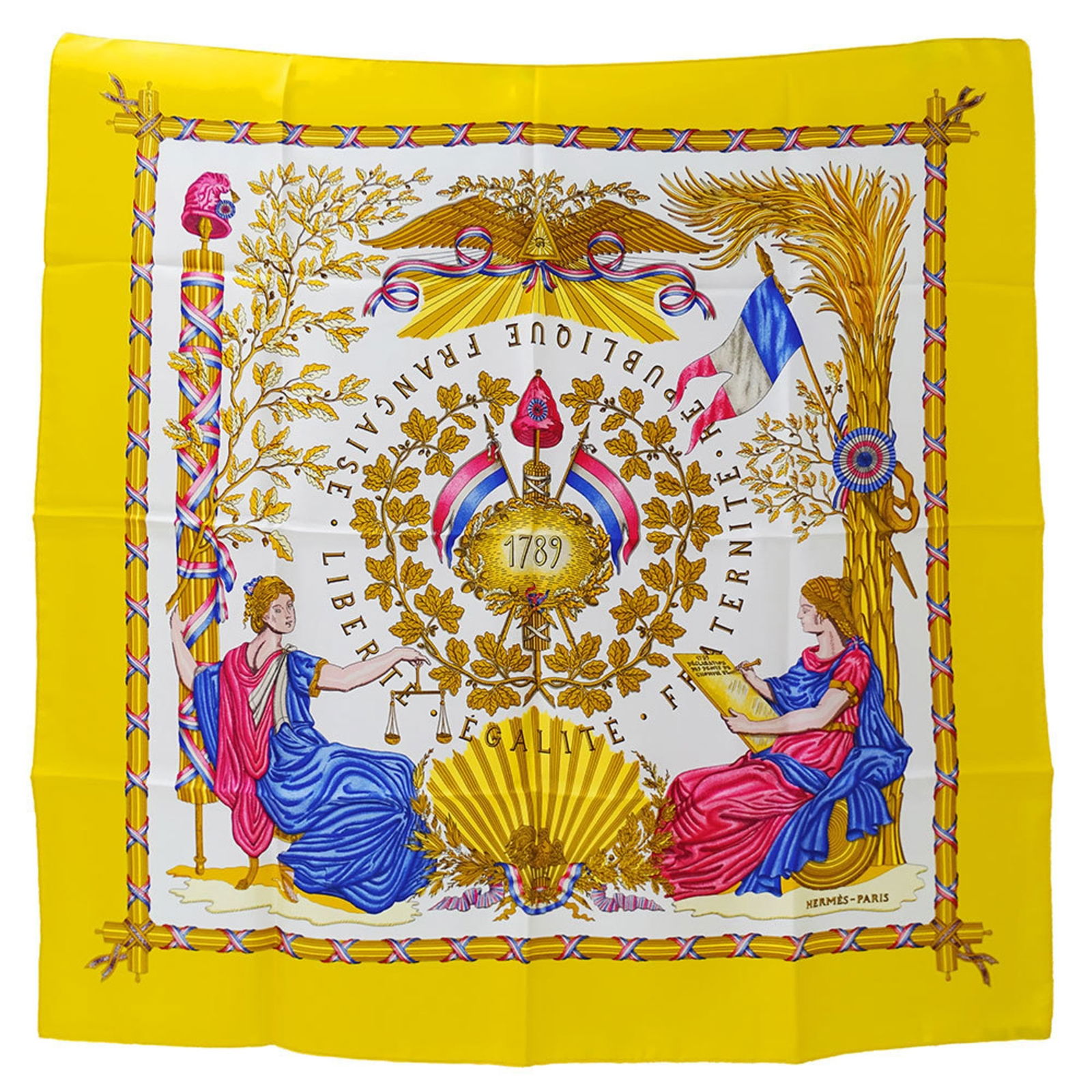 Silk Hermes Scarf: Silk Hermes Scarf This listing features Silk Hermes Scarf. Item specifics are provided below. Item Specifics: Brand: Hermes Type: Scarf Gender: Women Color: Yellow Material: Silk Size (Lxw): 89cm x 89